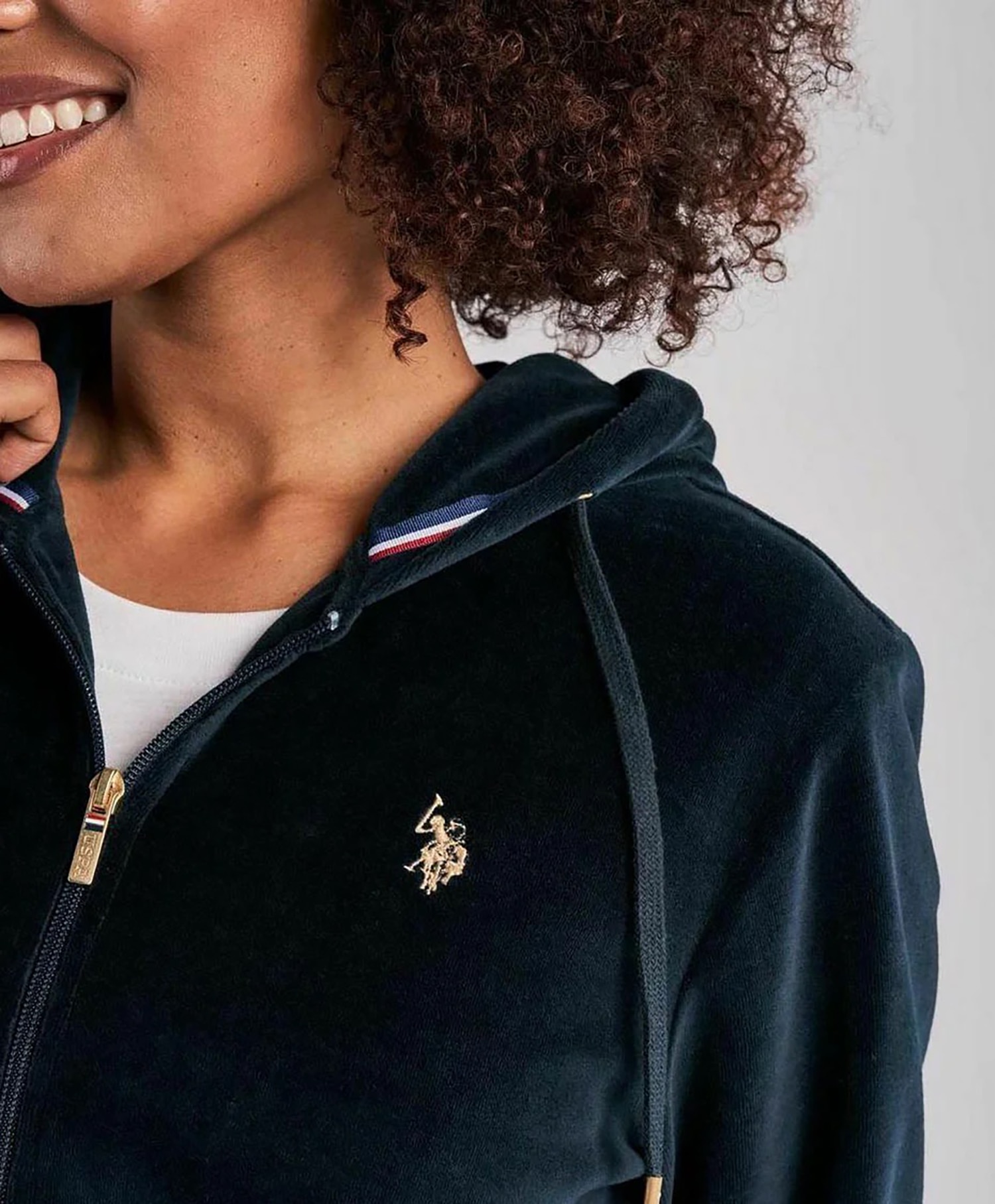 U.S Polo Duru Zipped Hoodie