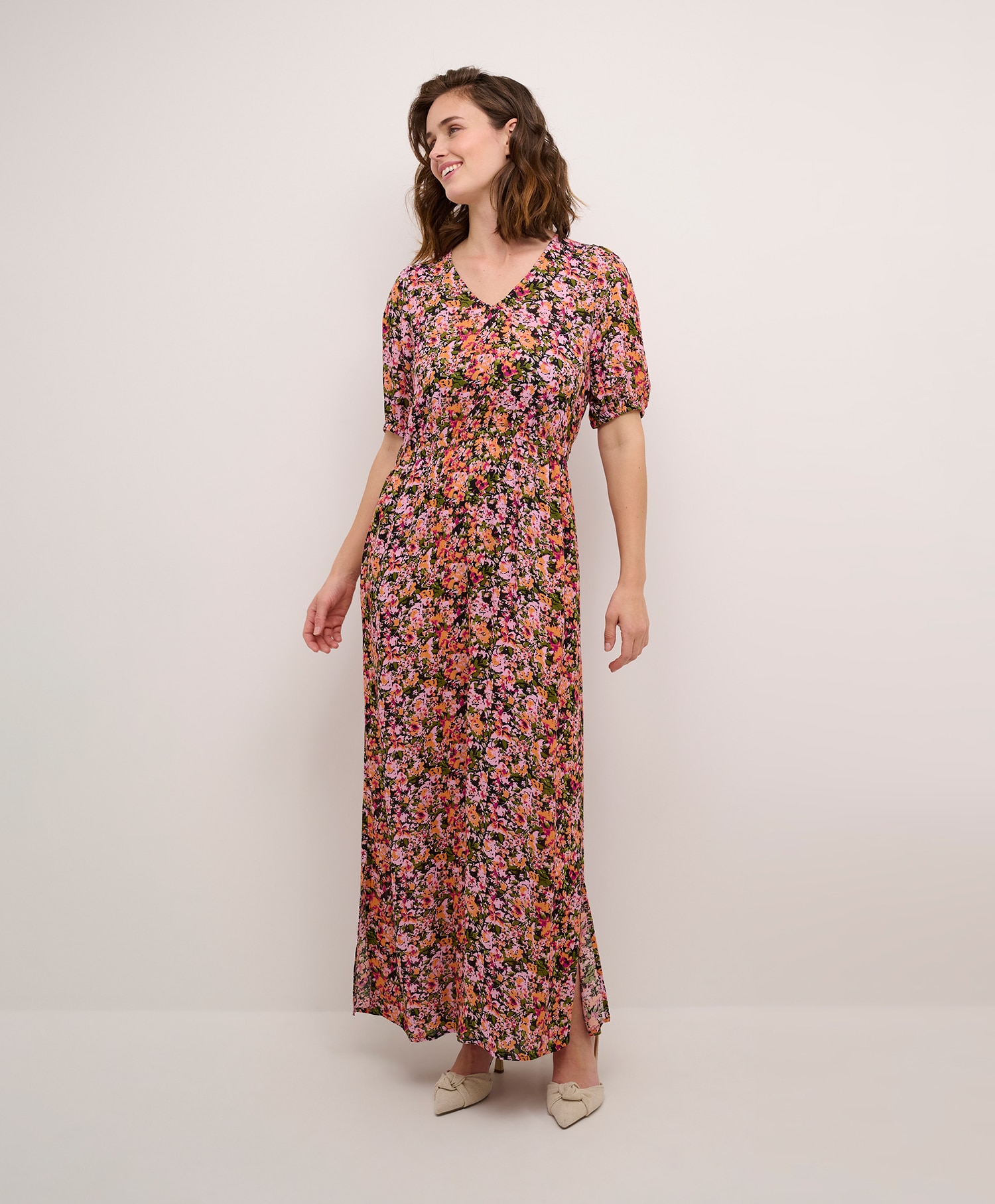 Kaffe Isolde Amber Maxi Kjole