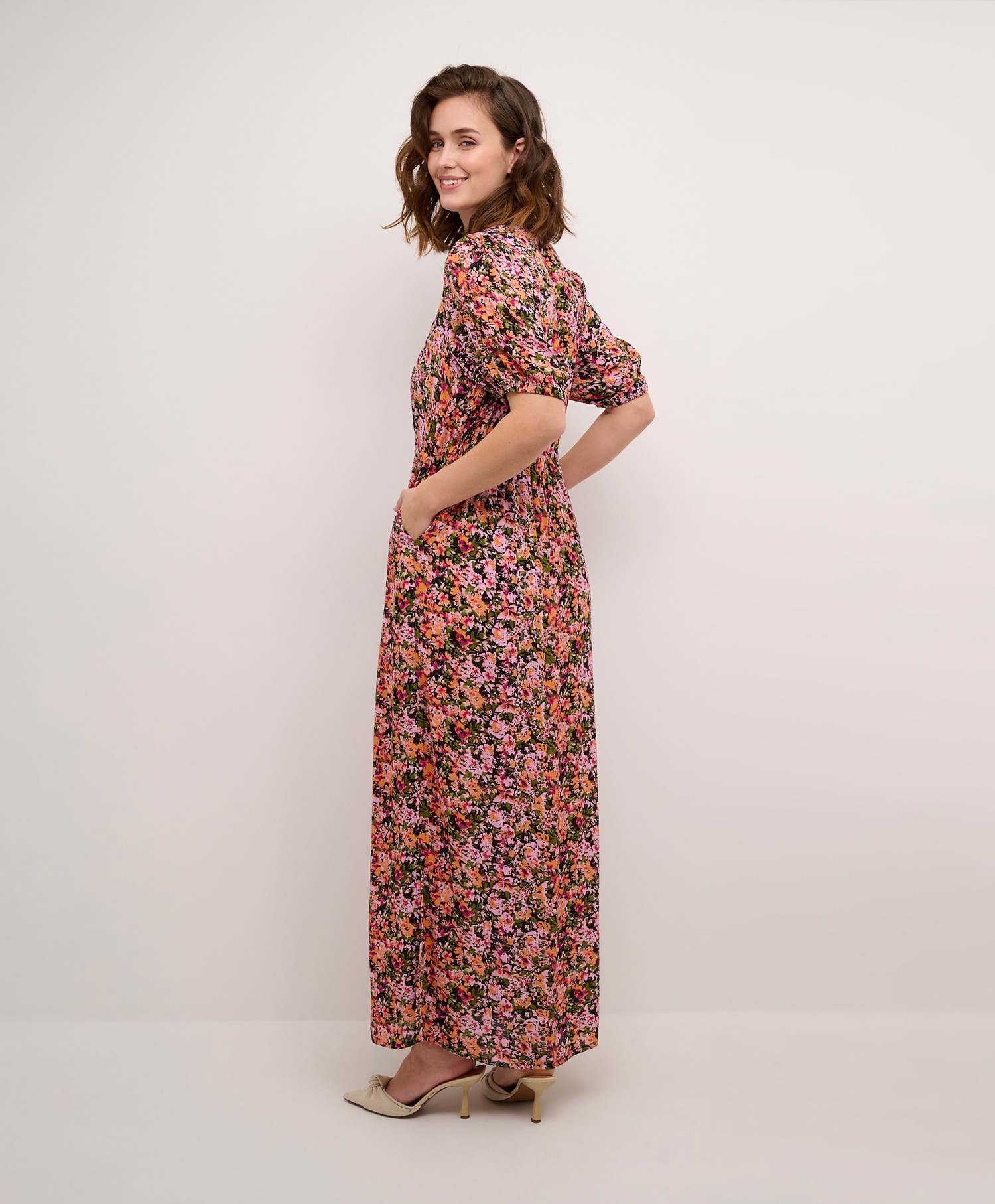 Kaffe Isolde Amber Maxi Kjole