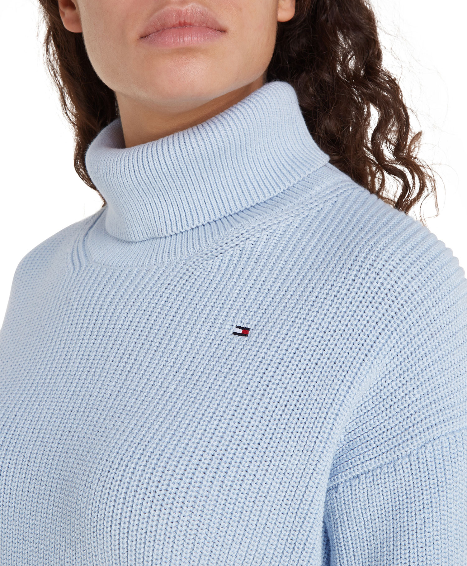 Hilfiger Stitch Roll-neck genser