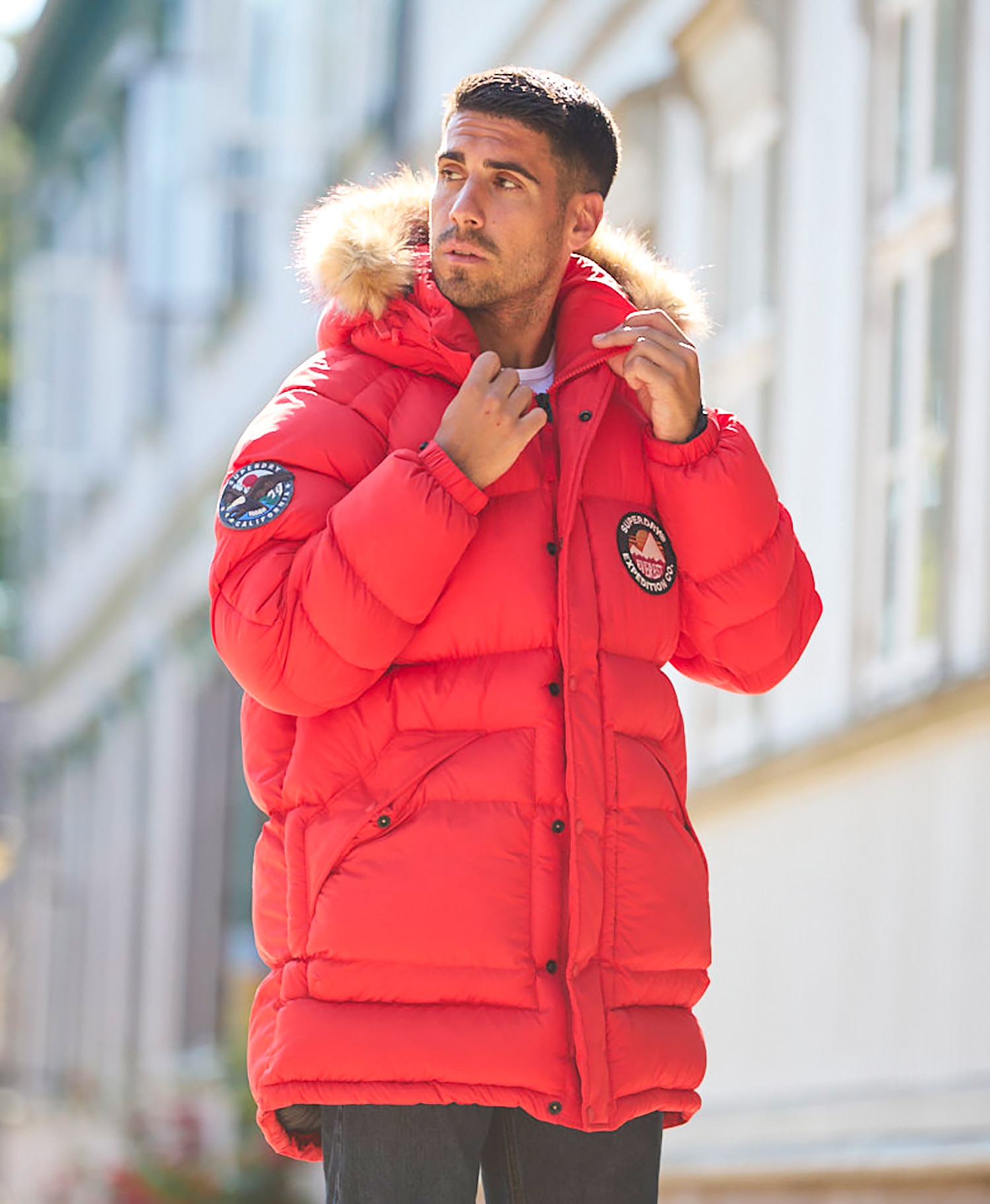 Superdry Everest Longline Parka Herre