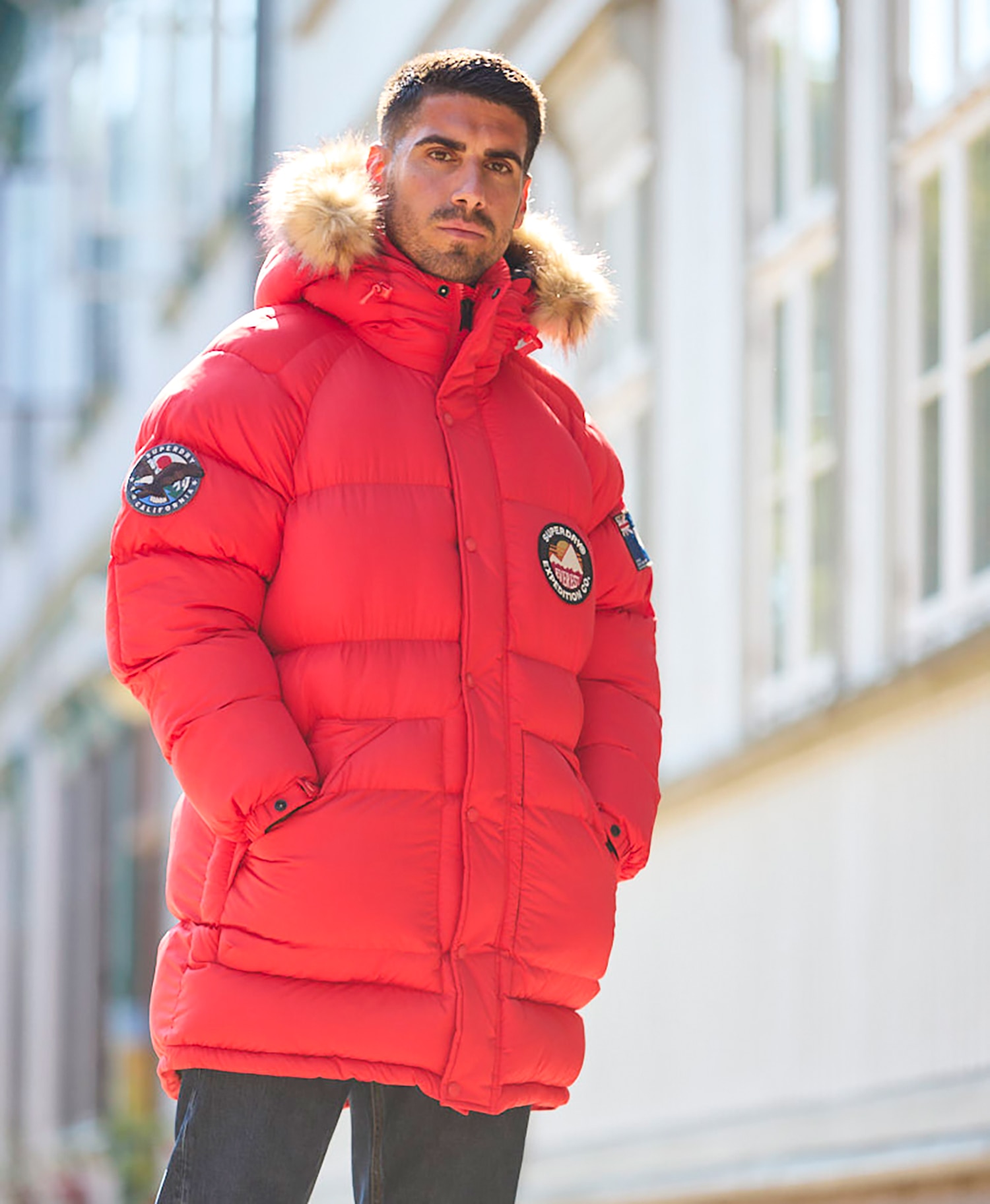 Superdry Everest Longline Parka Herre