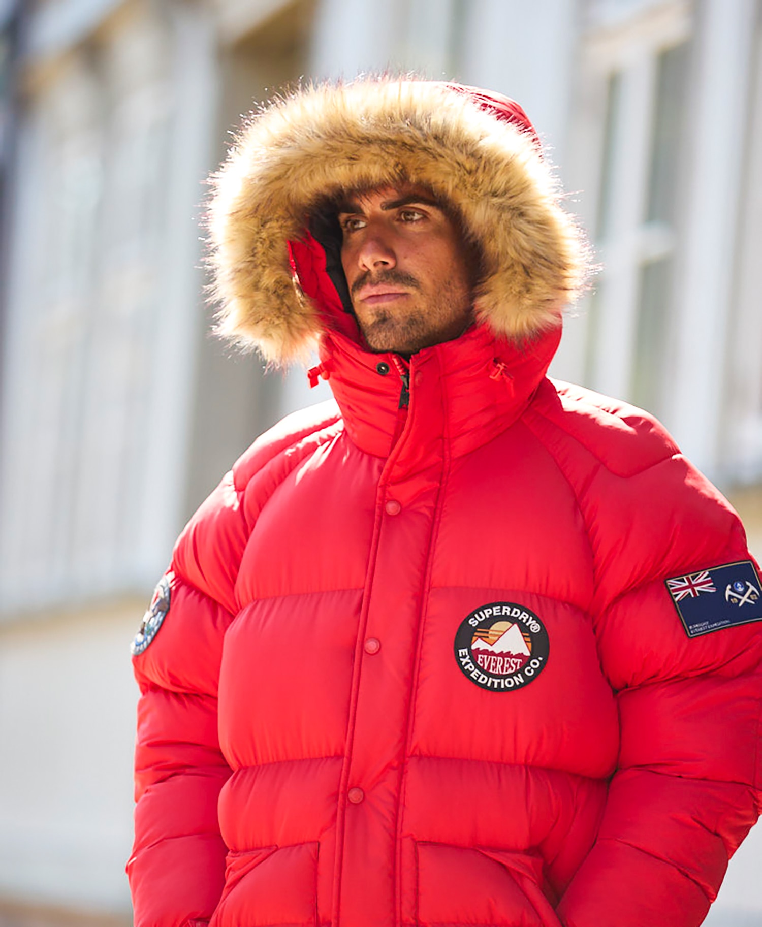 Superdry Everest Longline Parka Herre