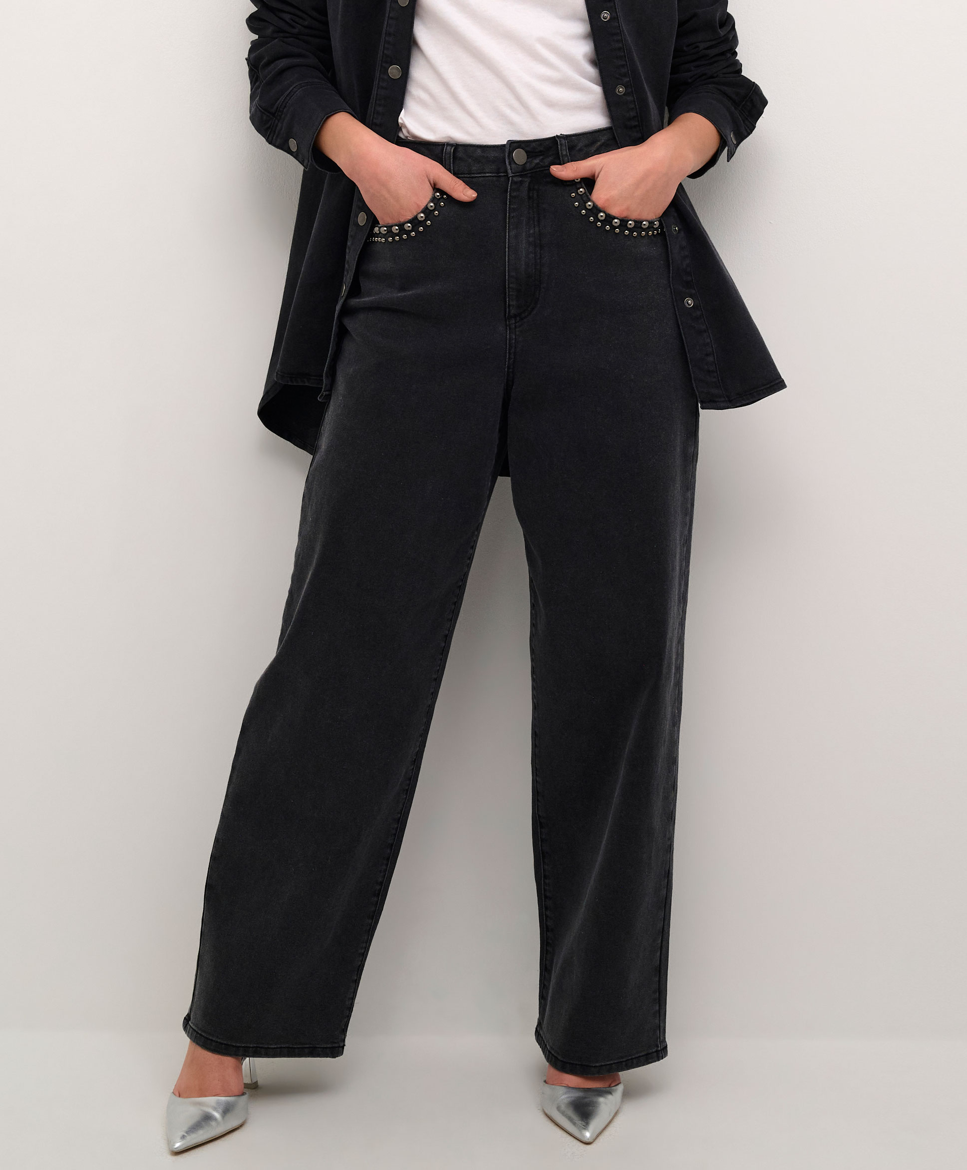 Kaffe Louisa HW Wide Pant