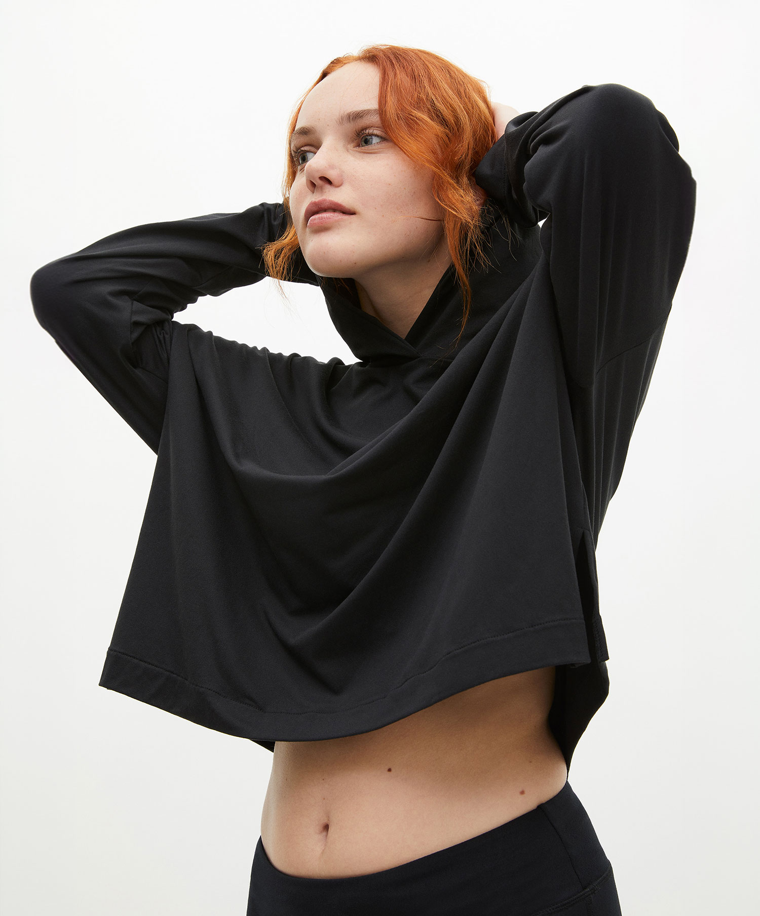 Röhnisch Soft Cropped Hoodie