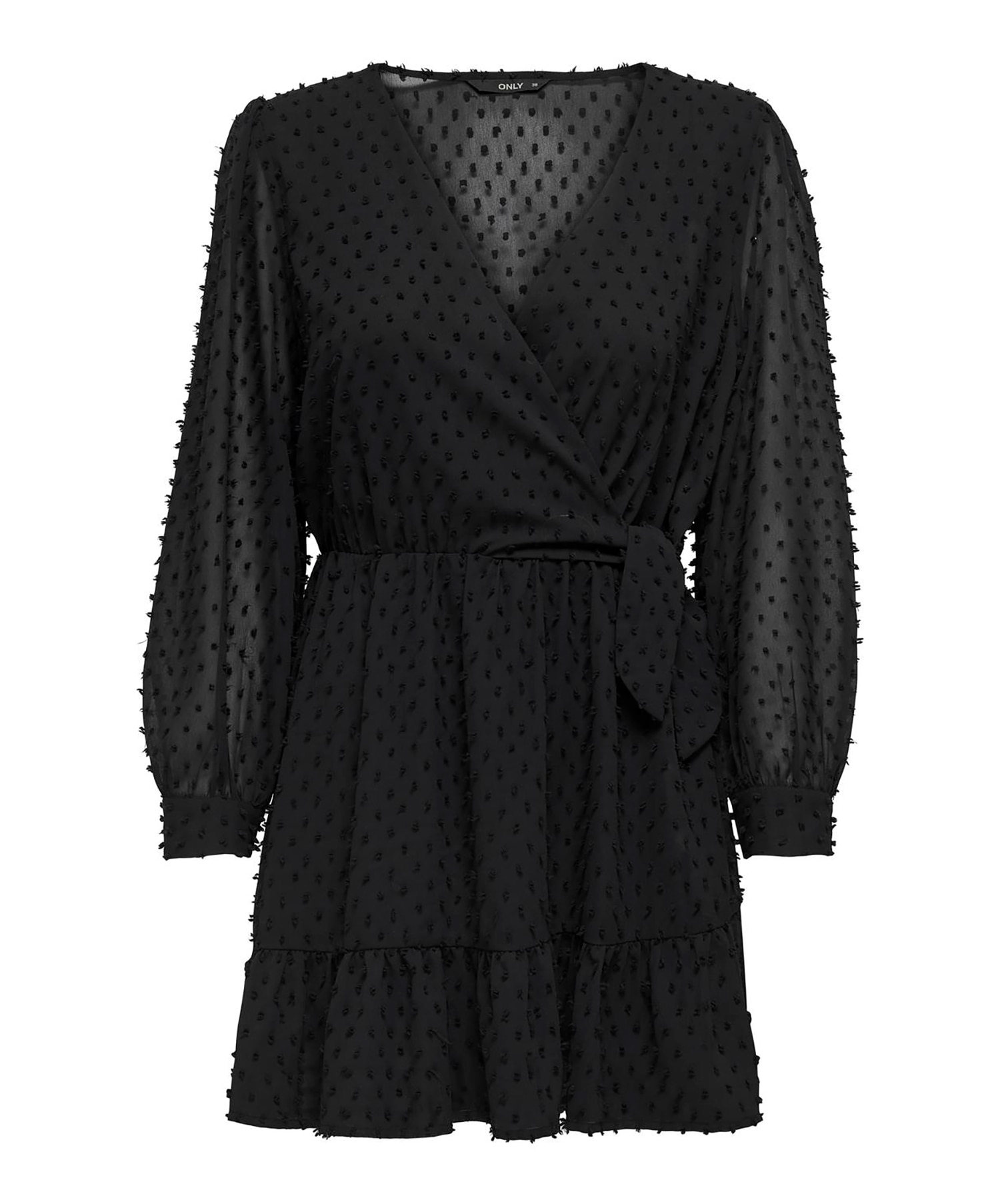 Only Dobby Wrap Dress