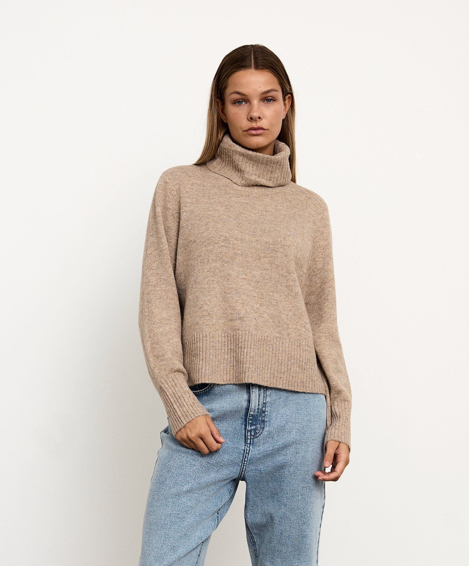 Noisy May Friva L/S Roll Neck knit