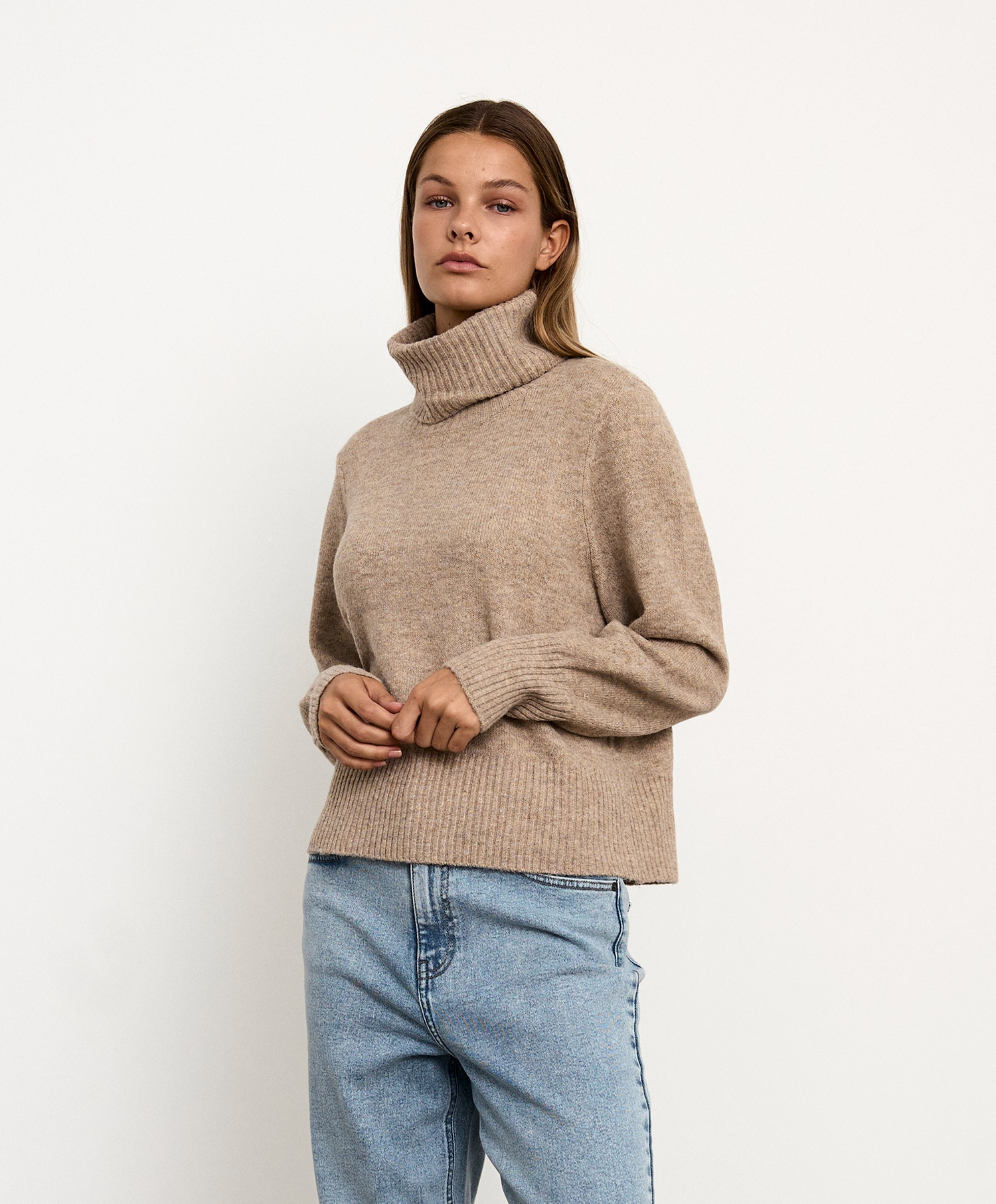 Noisy May Friva L/S Roll Neck knit