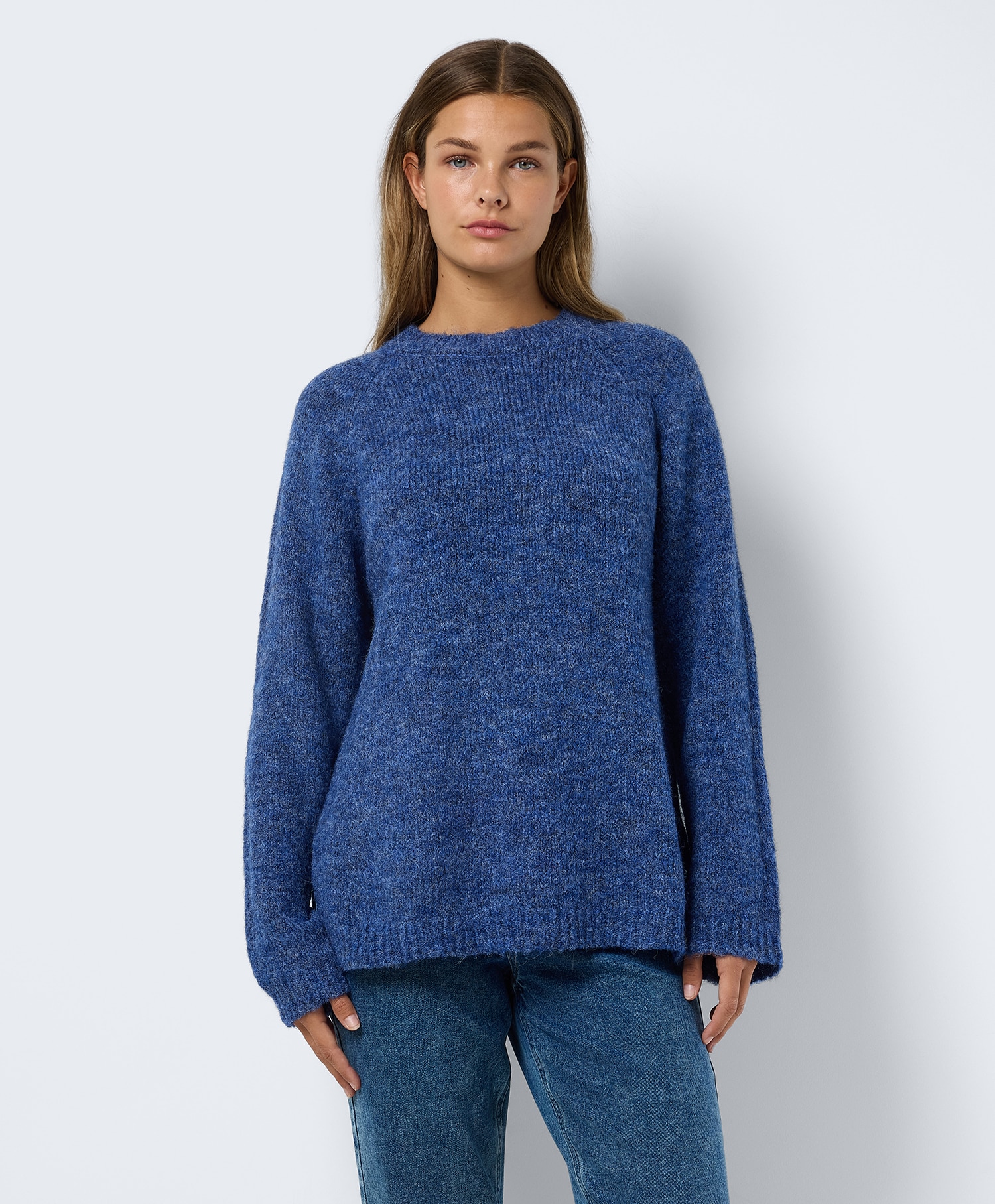 NMSutton L/S o-neck Tunic Knit