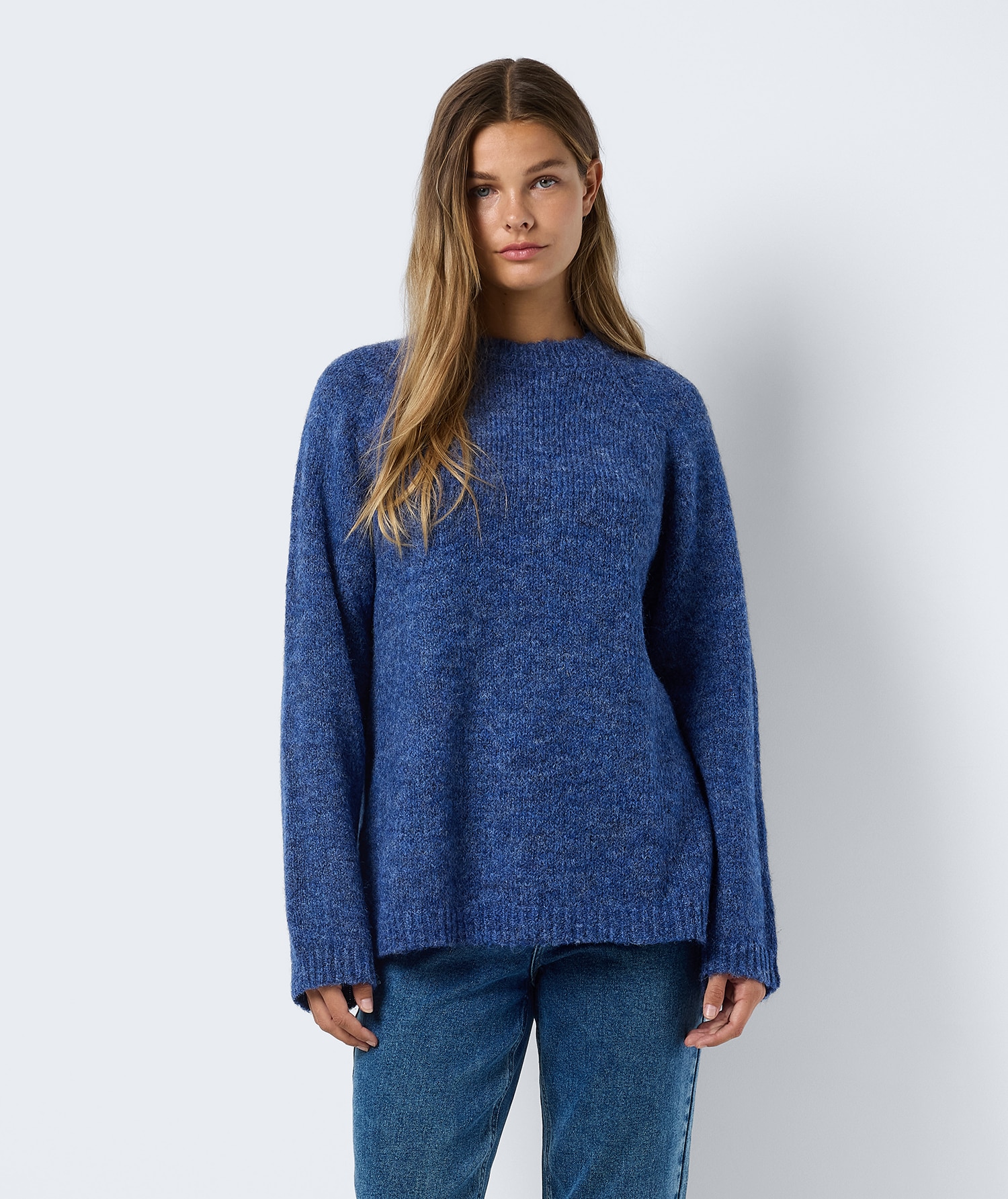 NMSutton L/S o-neck Tunic Knit