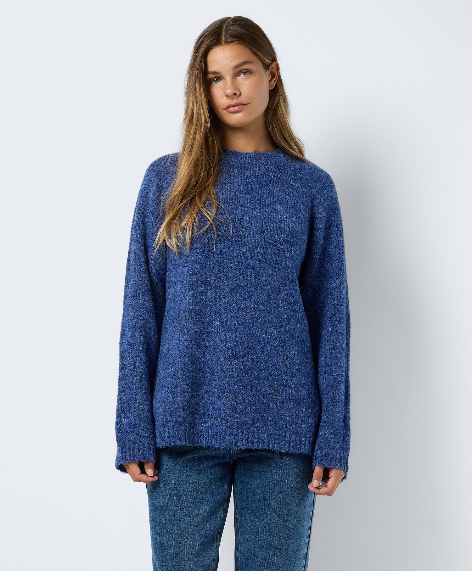 NMSutton L/S o-neck Tunic Knit