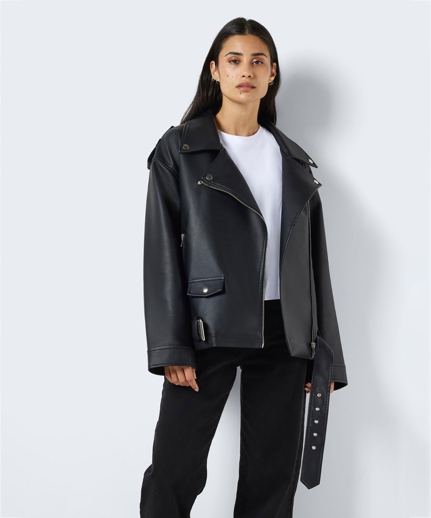 NMPaulina Oversize Biker Jacket