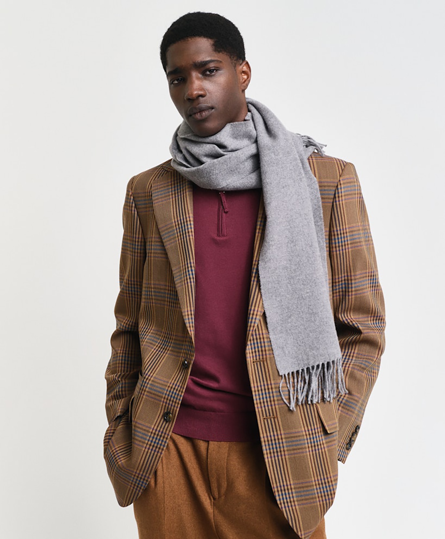 Gant Shield Wool  knitt scarf