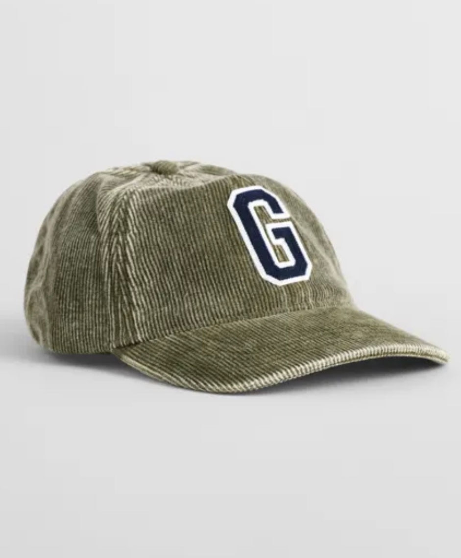 Gant Badge Washed Cord Cap