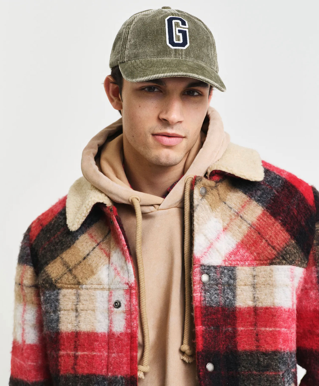 Gant Badge Washed Cord Cap