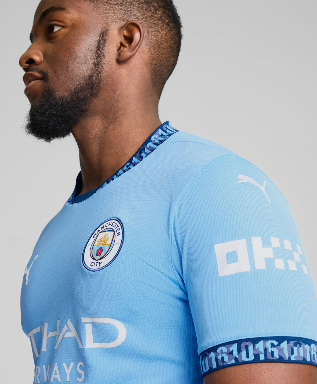 Puma MCFC Home Jersey Replica