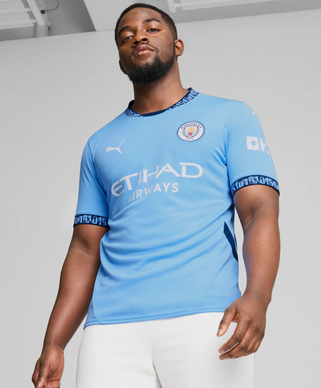 Puma MCFC Home Jersey Replica