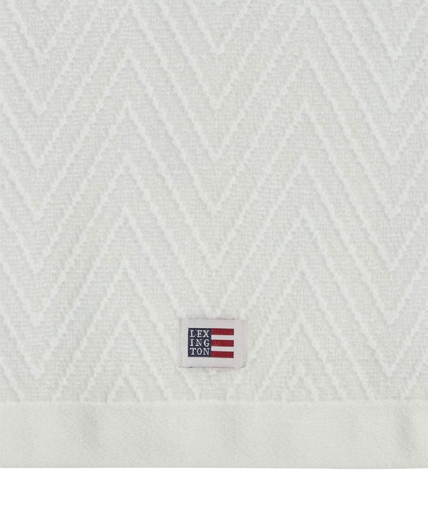 Lexington 2 pk Herringbone Towel