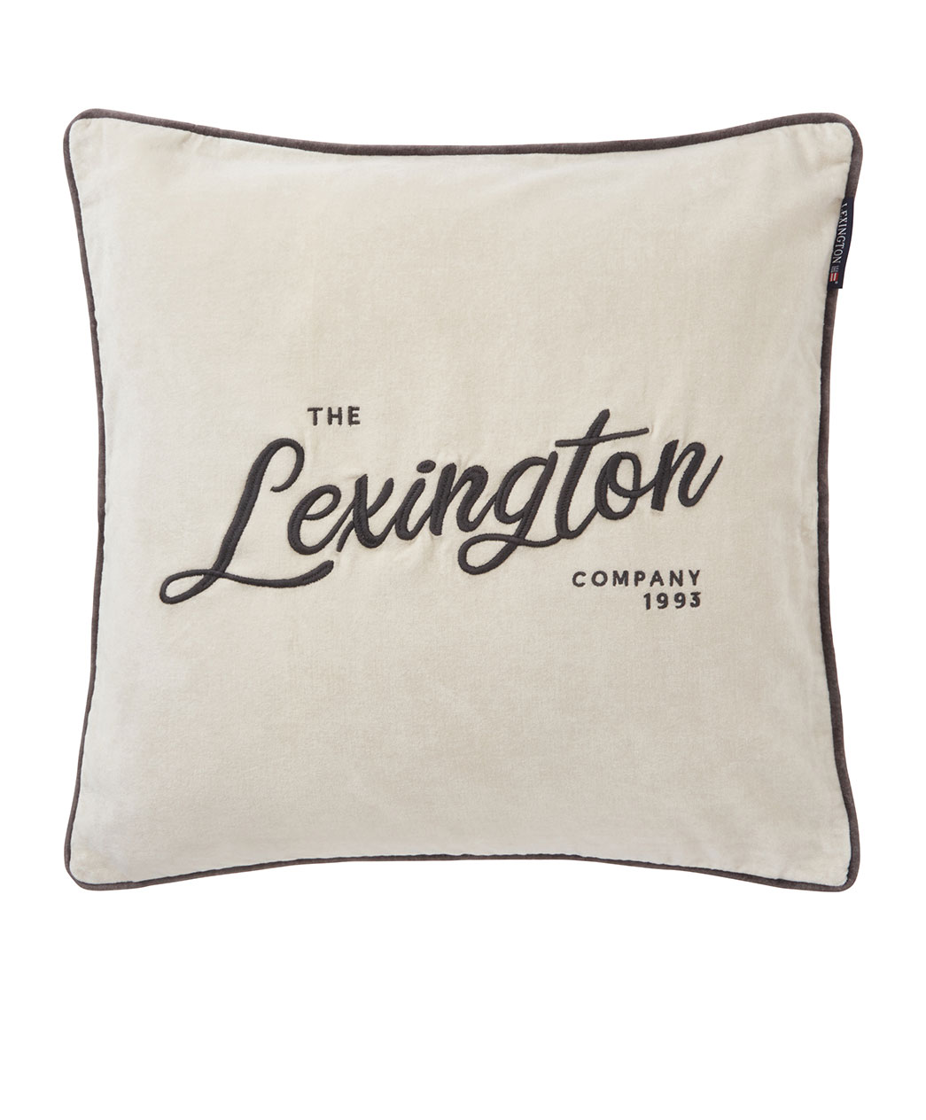 Lexington Organic Cotton Velvet Pillow Cover