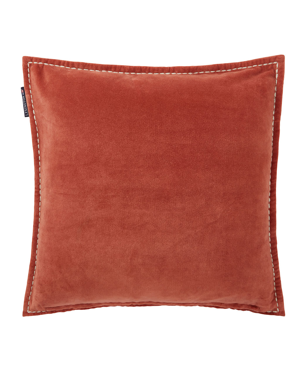 Lexington Logo Organic Cotton Velvet Pillow Cover