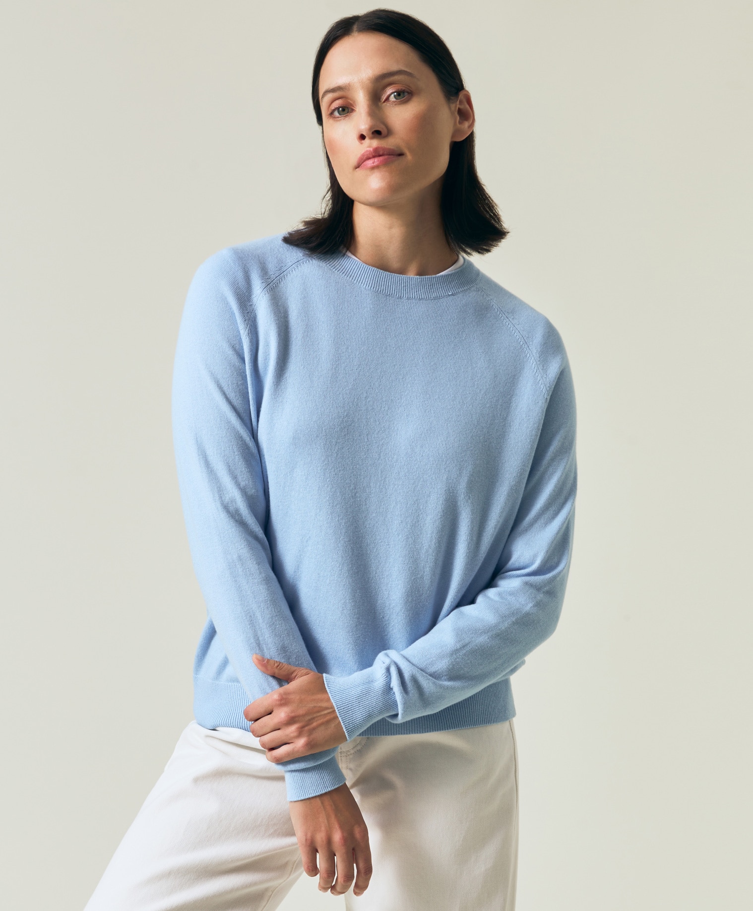 Lexington Cashmere Blend Raglan