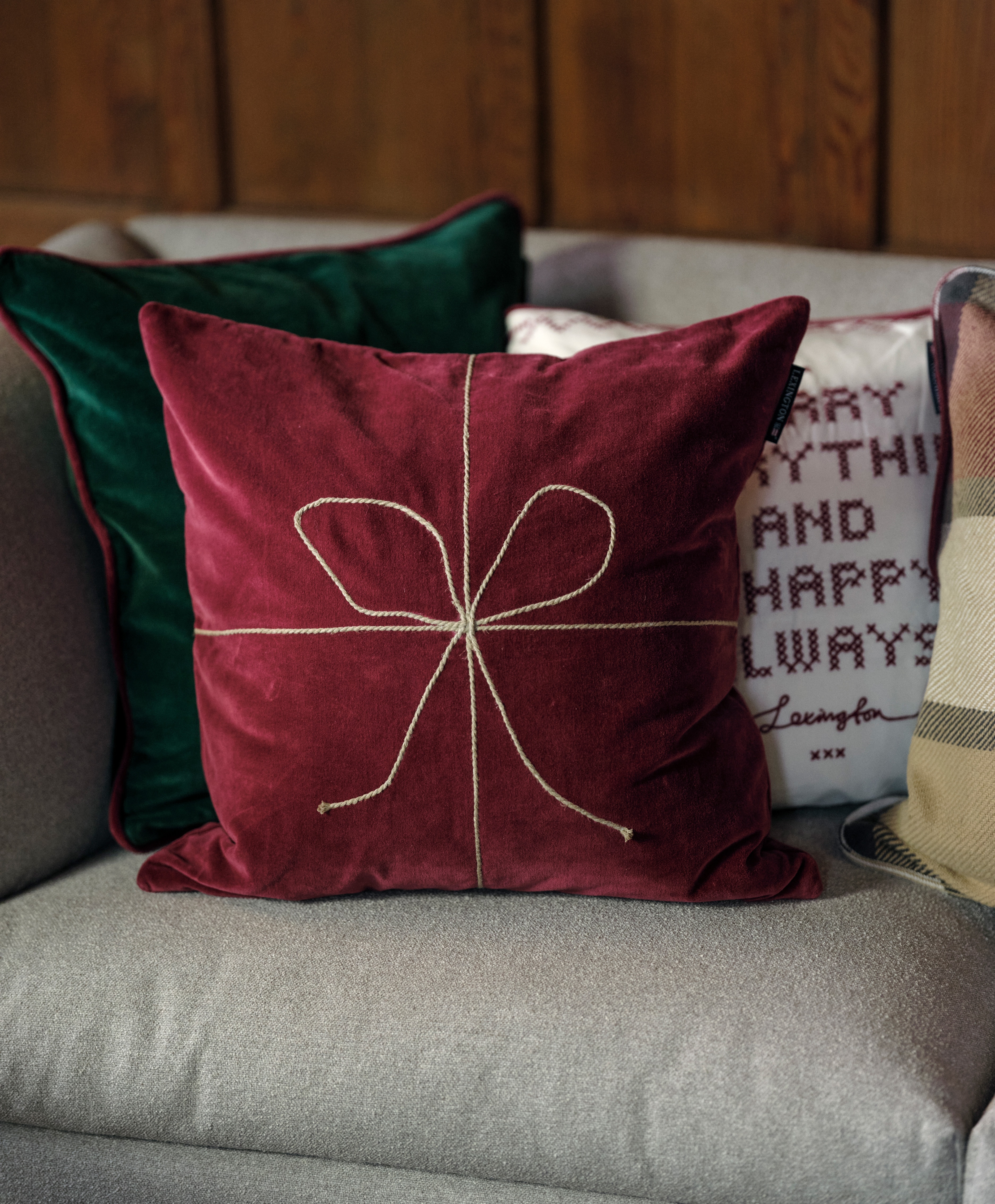 Lexington Wrapped Organic Cotton Pillow