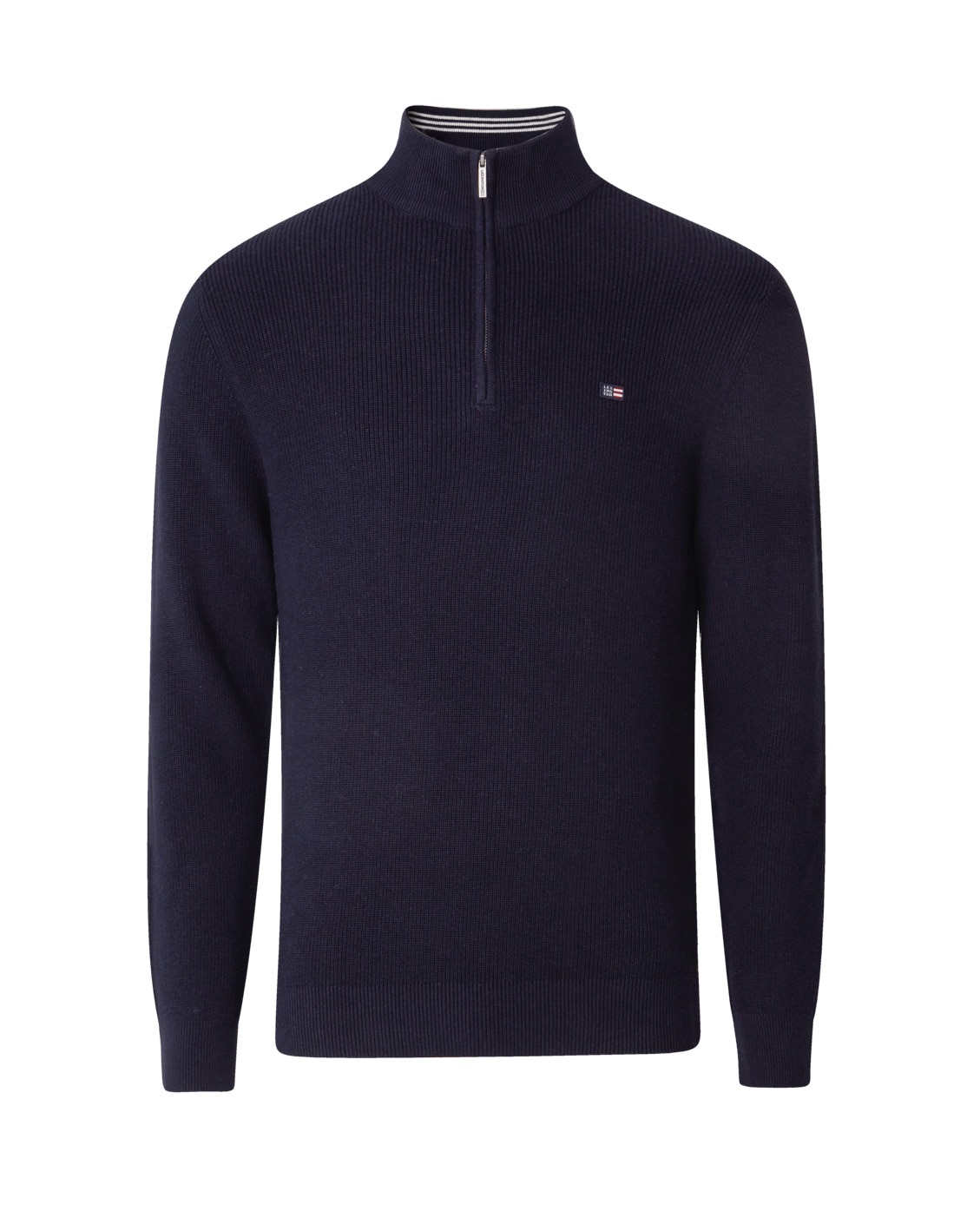 Lexington Clay Cotton Half-Zip Sweater