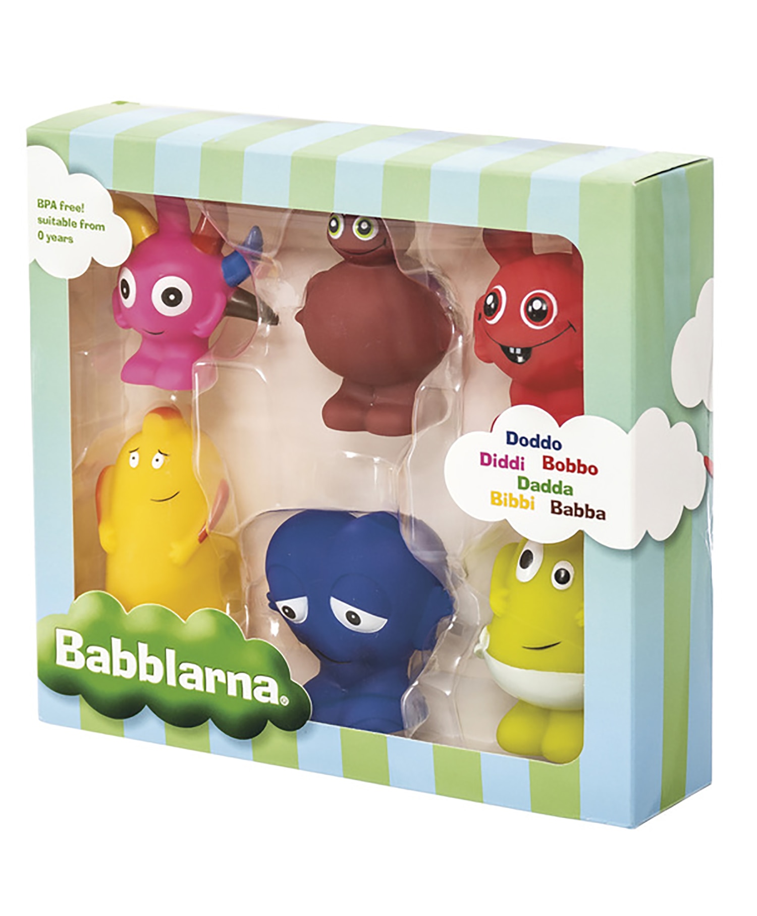 Babblarna Plastfigurer  6pk