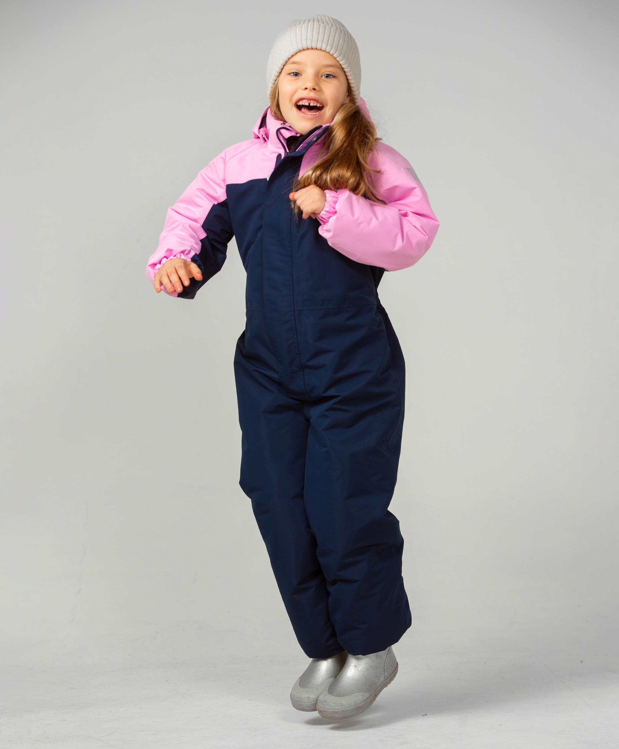 Color Kids Coverall W Contrast