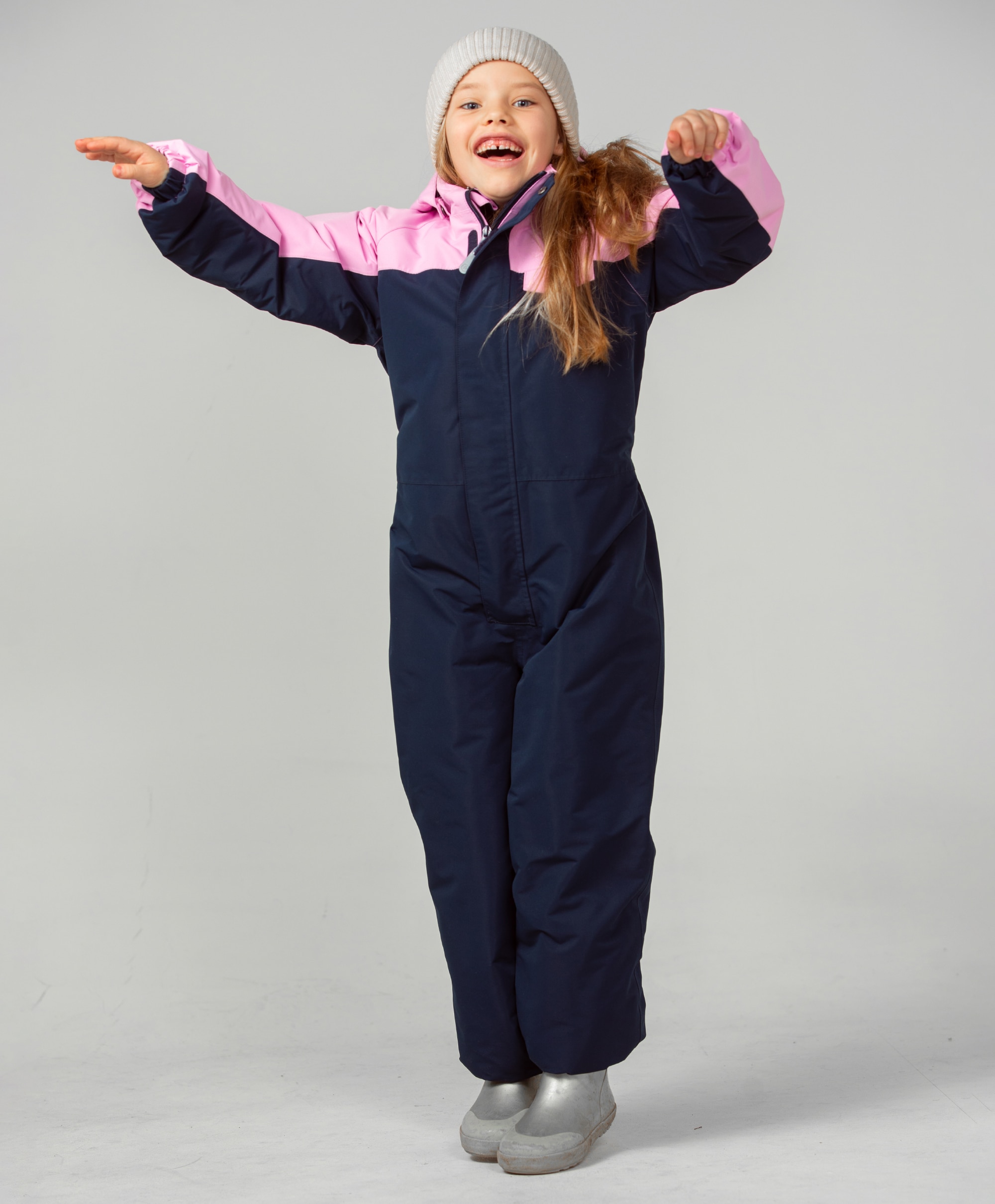 Color Kids Coverall W Contrast