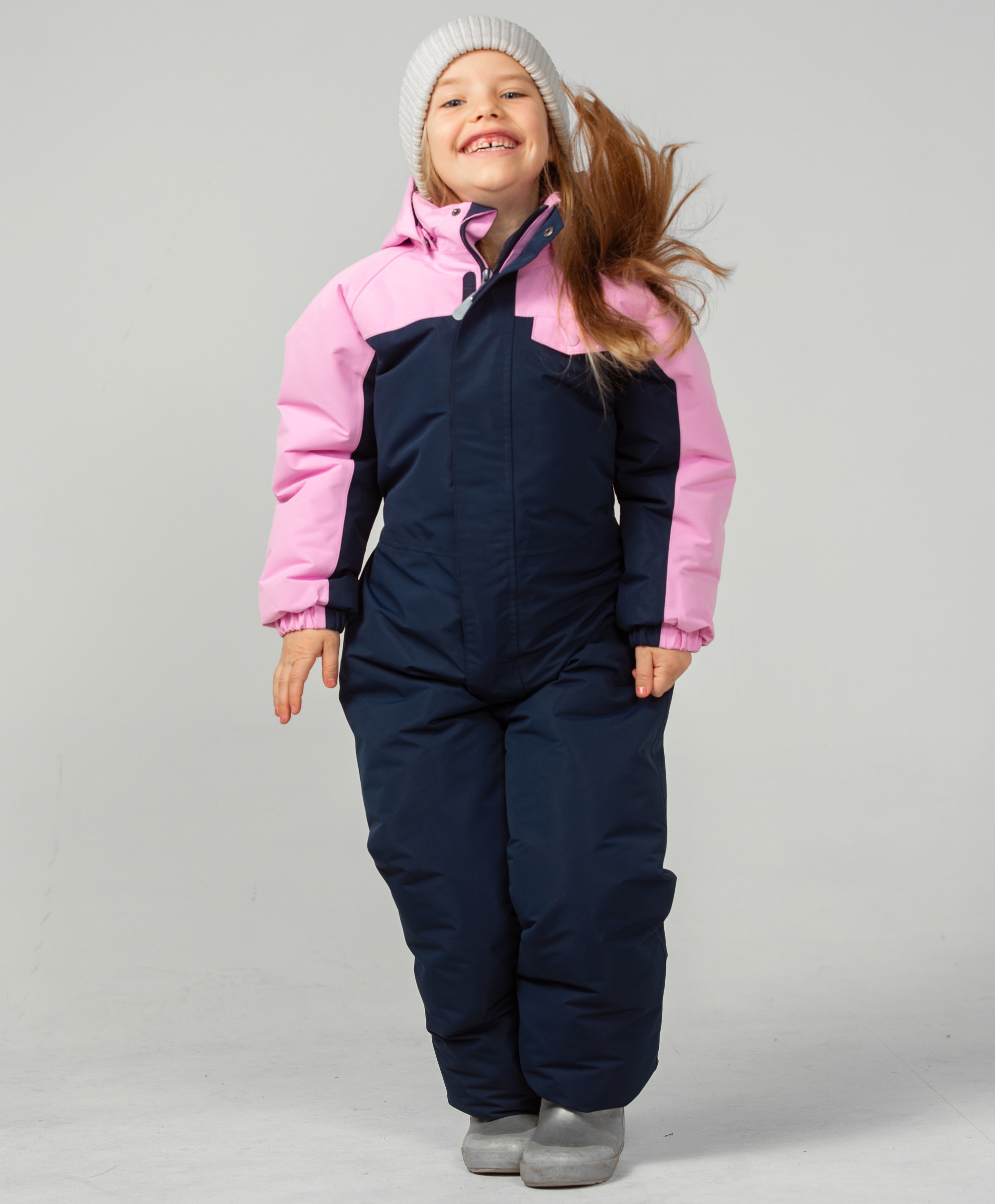 Color Kids Coverall W Contrast