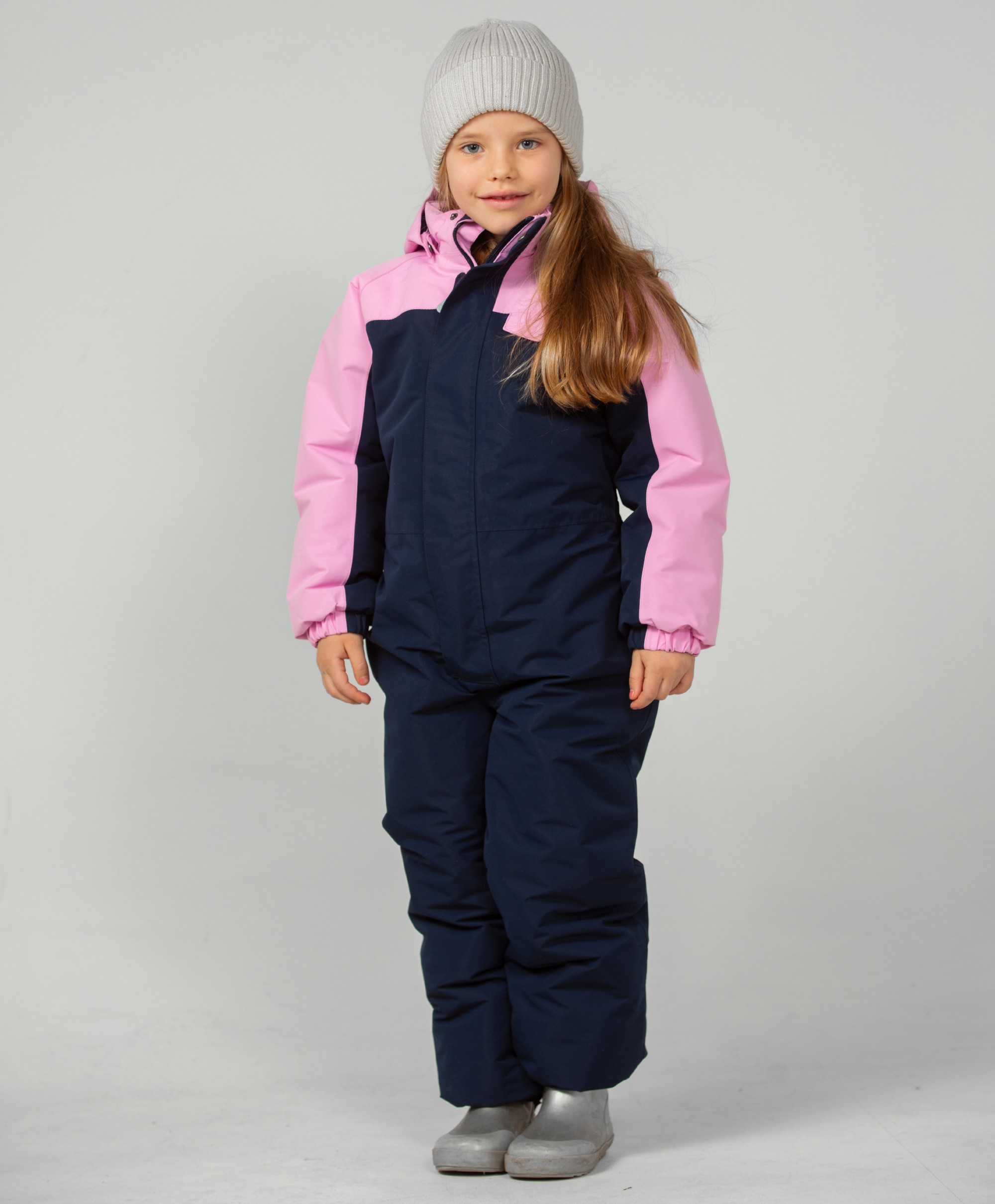 Color Kids Coverall W Contrast