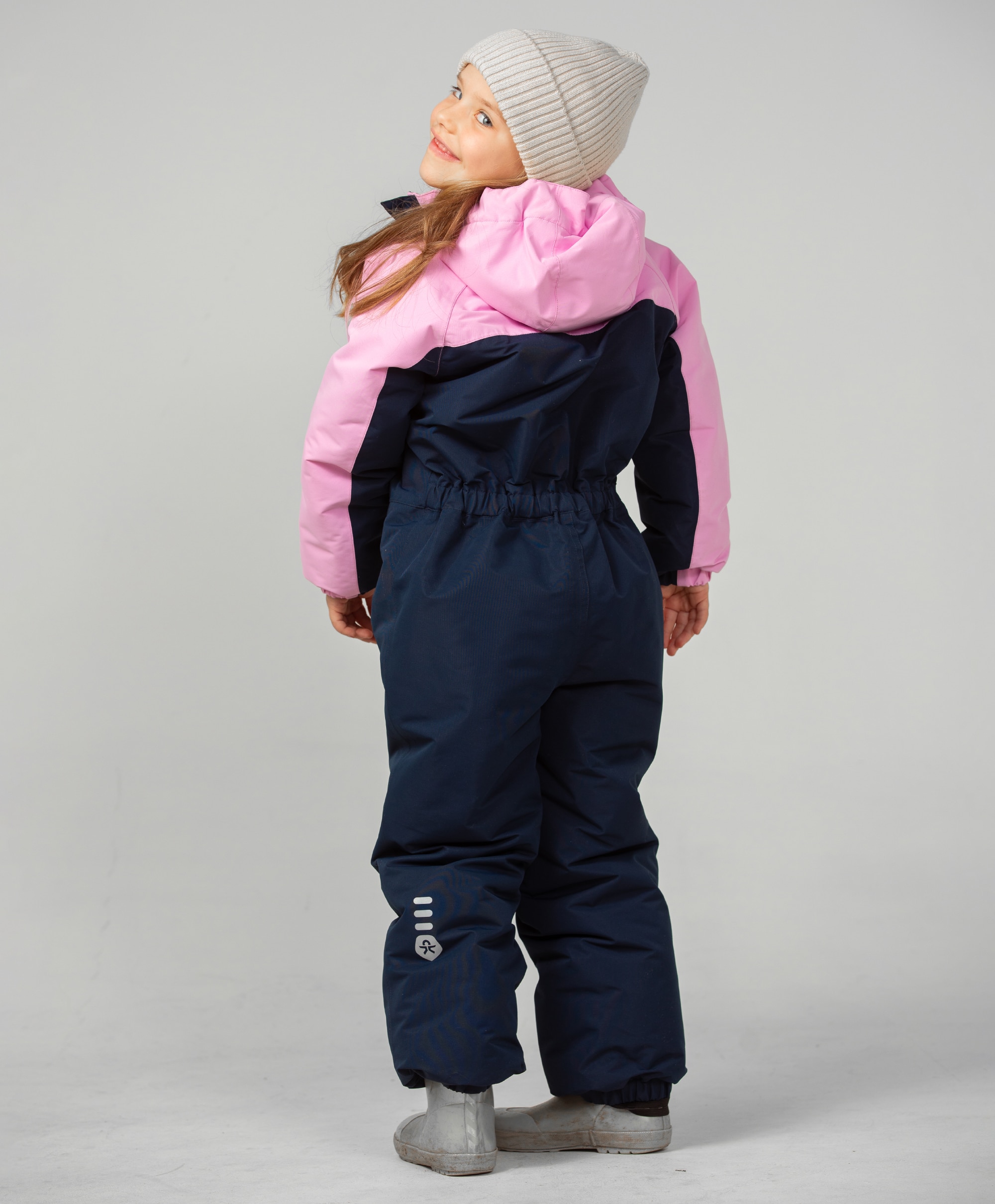 Color Kids Coverall W Contrast