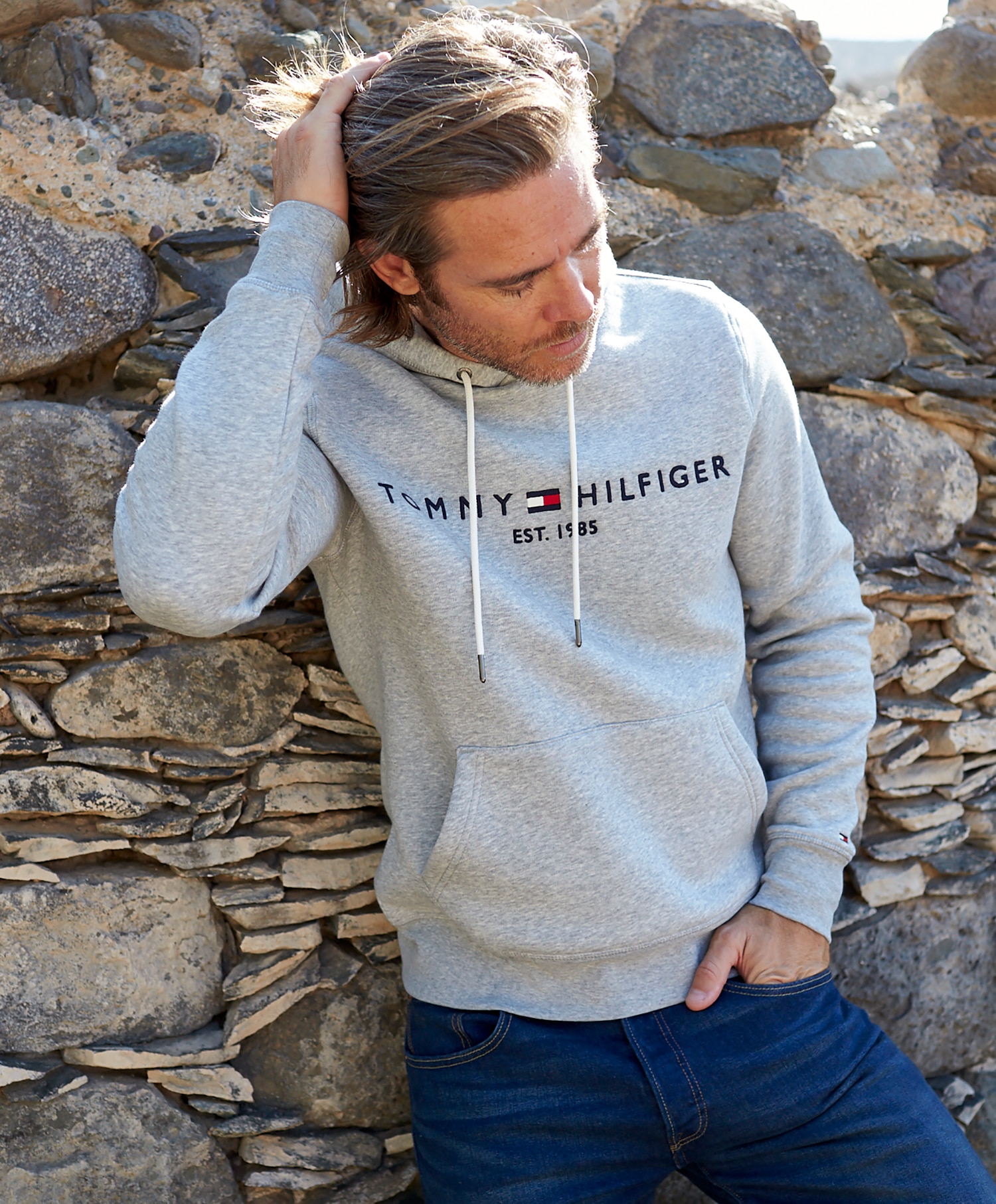 Core Tommy Logo Hoody