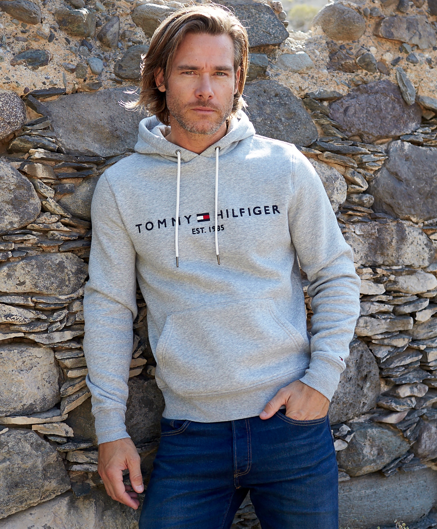 Core Tommy Logo Hoody