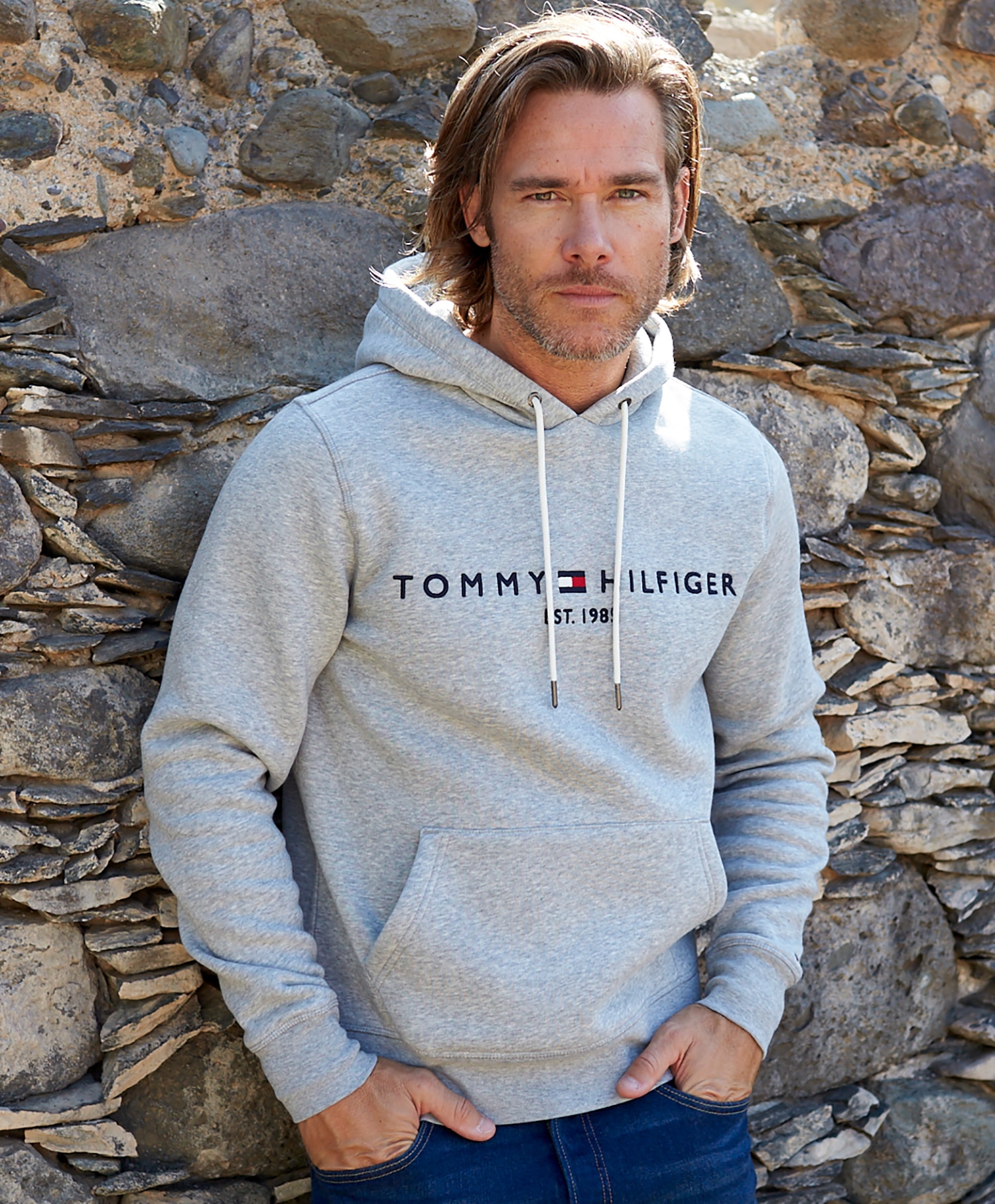 Core Tommy Logo Hoody