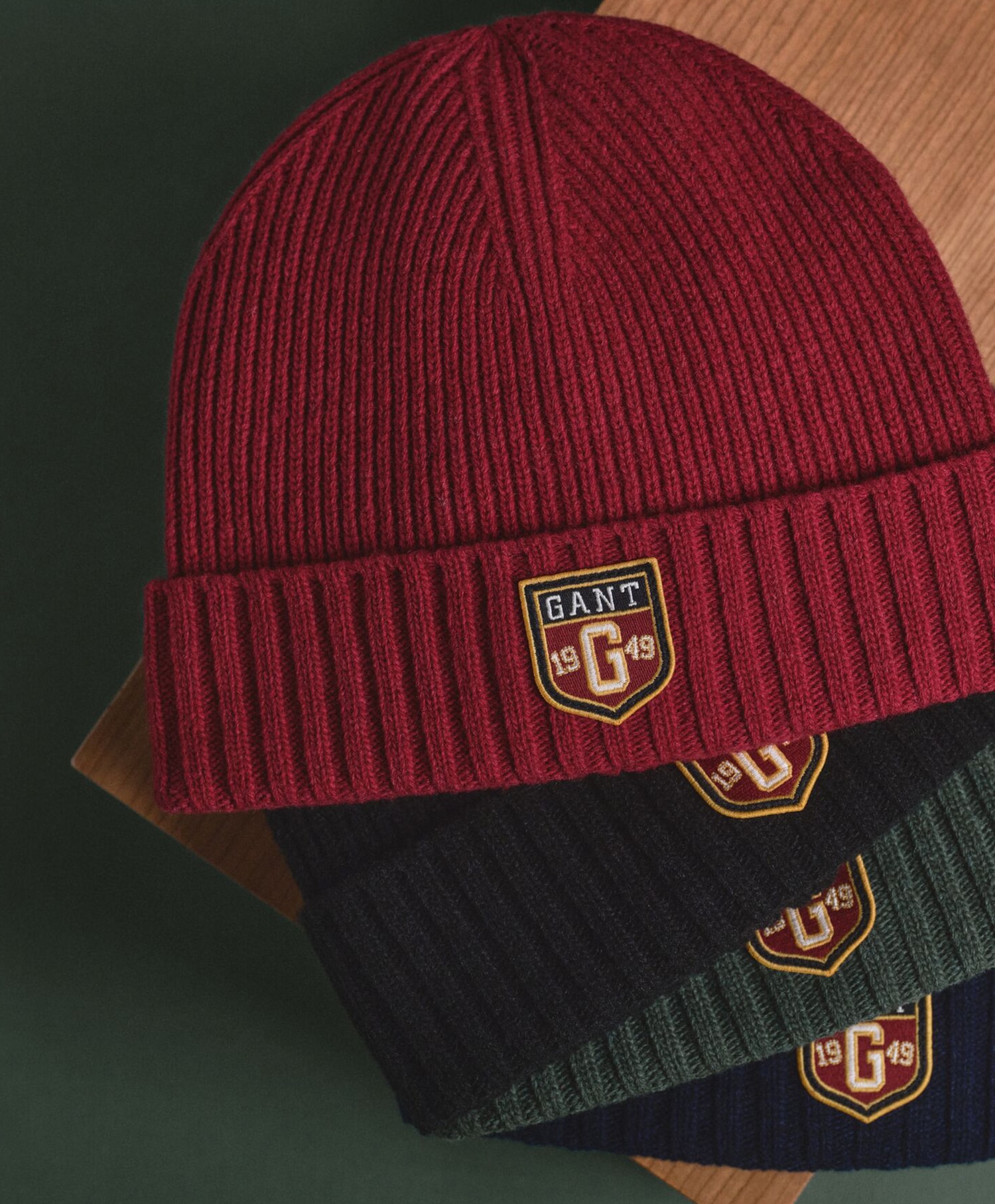 Gant Badge Wool Beanie