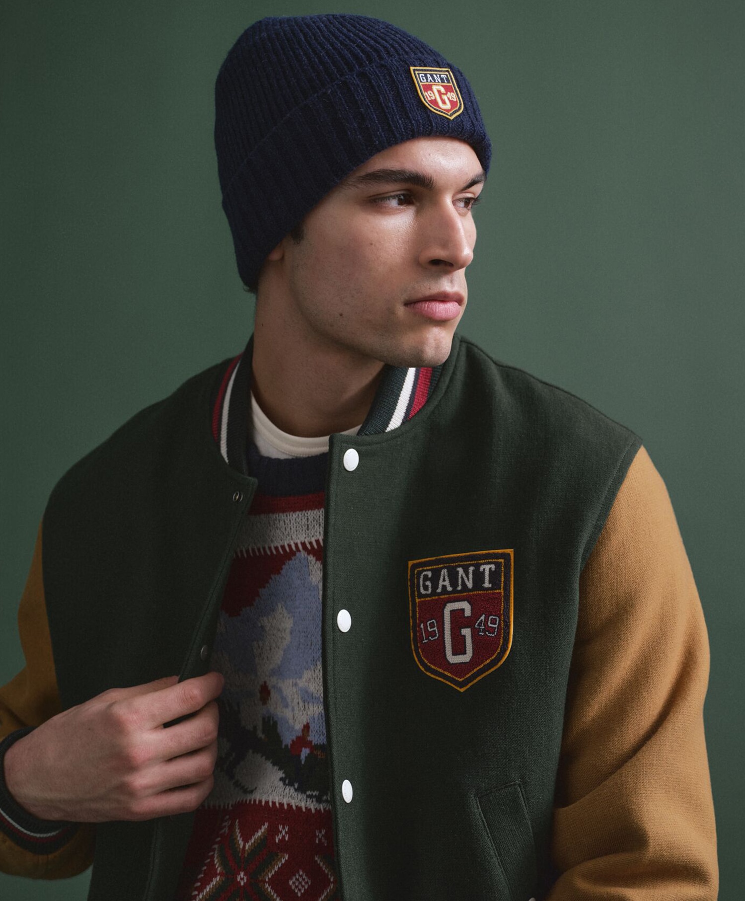 Gant Badge Wool Beanie