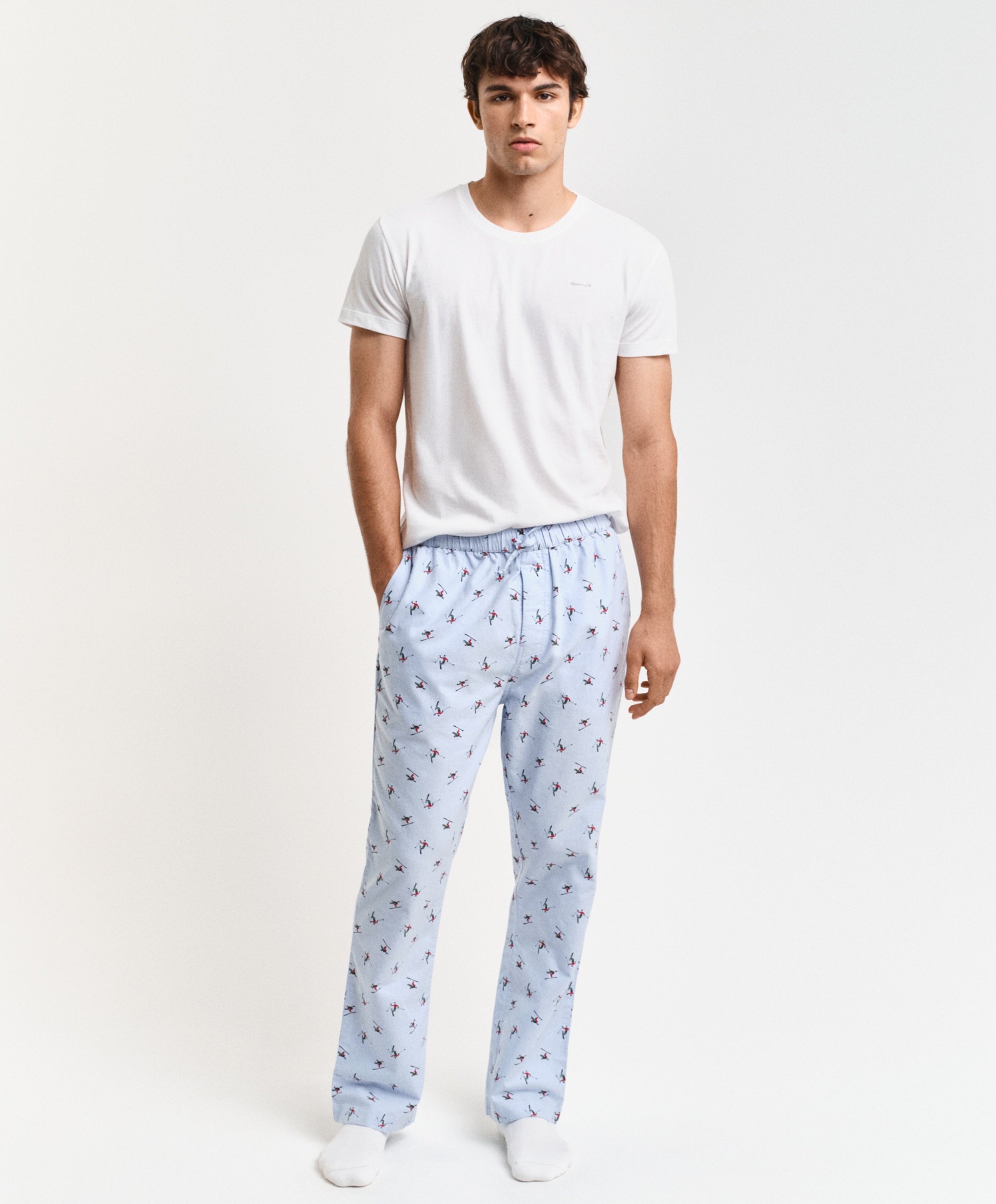 Gant Skier Print Oxford Pajamas Pant