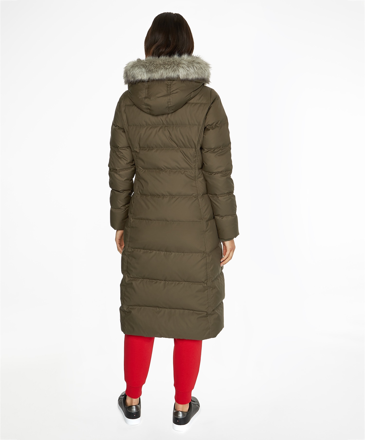 Hilfiger Tyra Down Maxi Coat W Fur