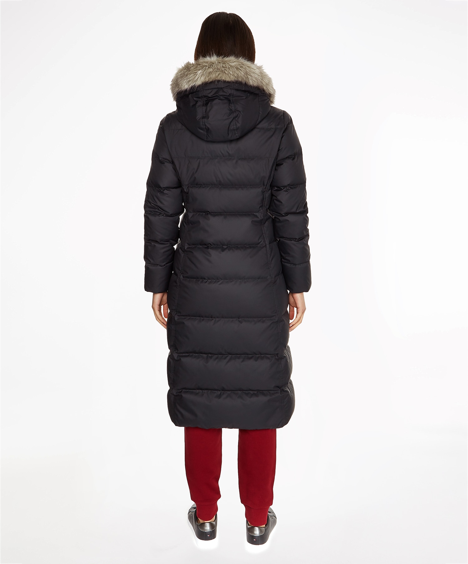 Hilfiger Tyra Down Maxi Coat W Fur