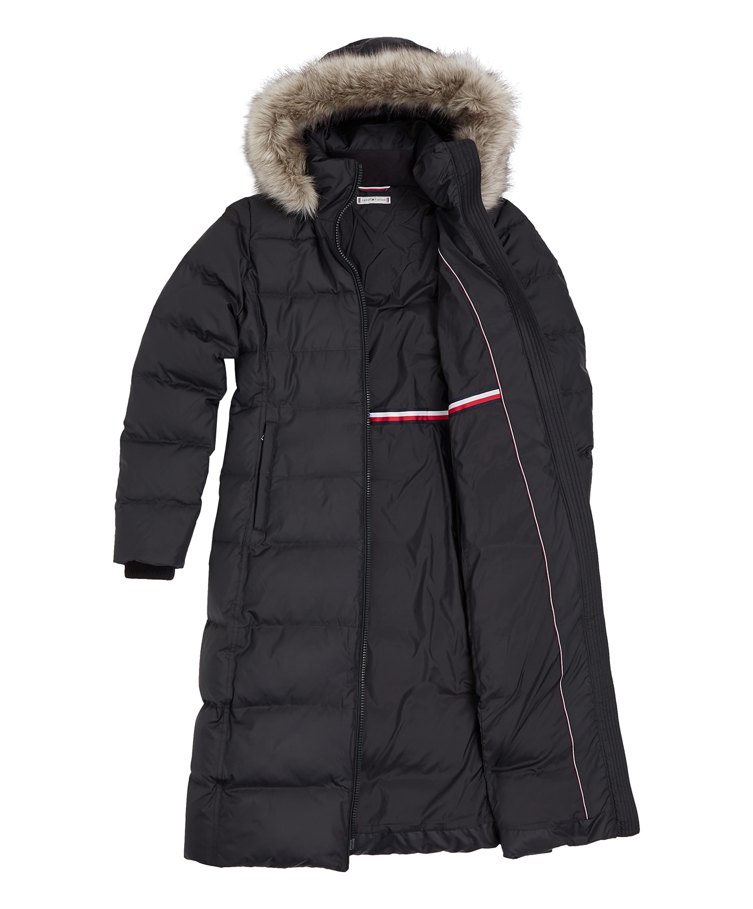 Hilfiger Tyra Down Maxi Coat W Fur