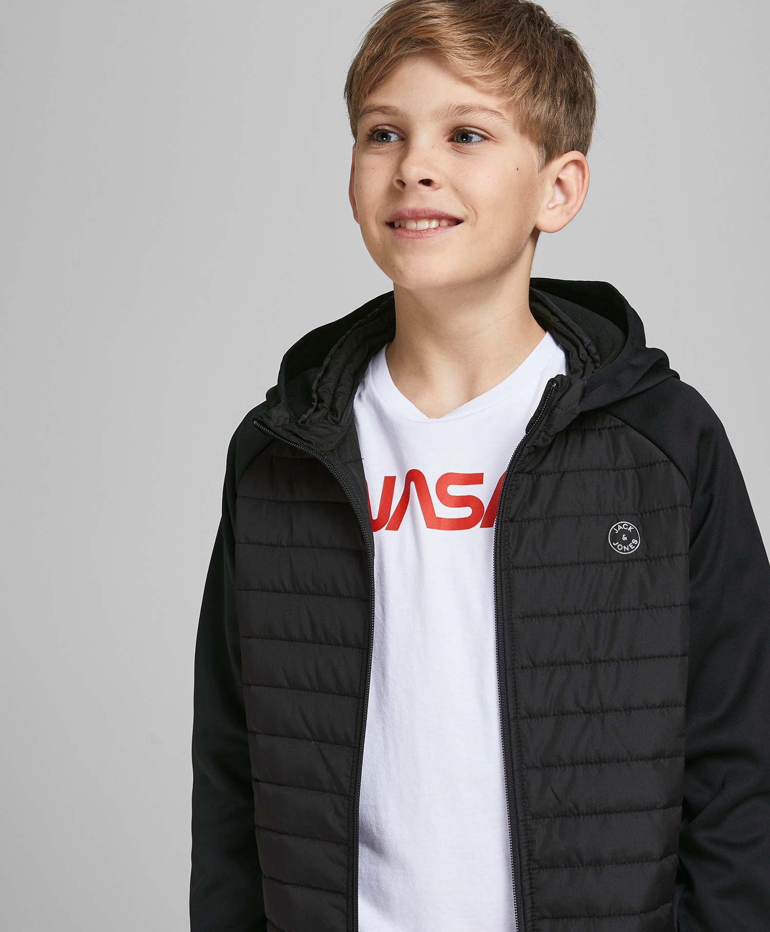 Jack&Jones Jr Multi Quilted Jacket