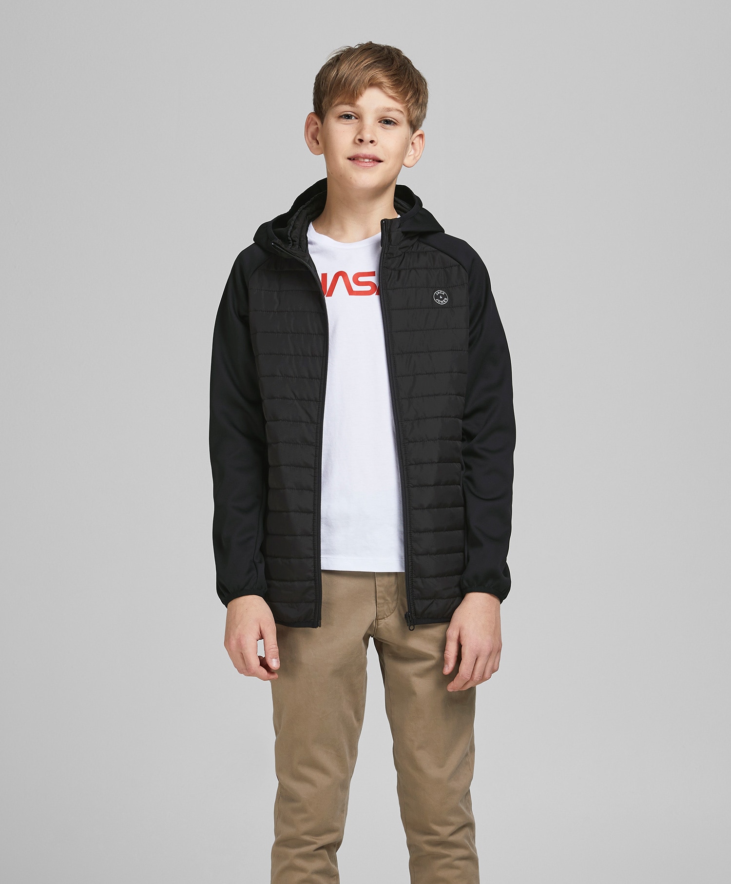 Jack&Jones Jr Multi Quilted Jacket