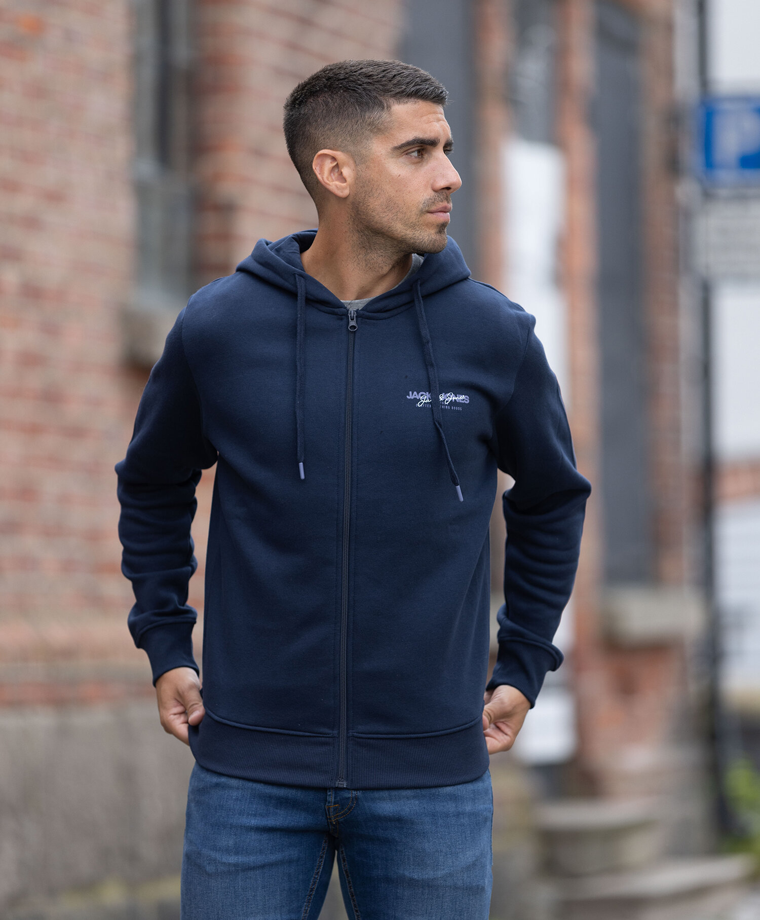 Jack&Jones Alvis zip Sweathood