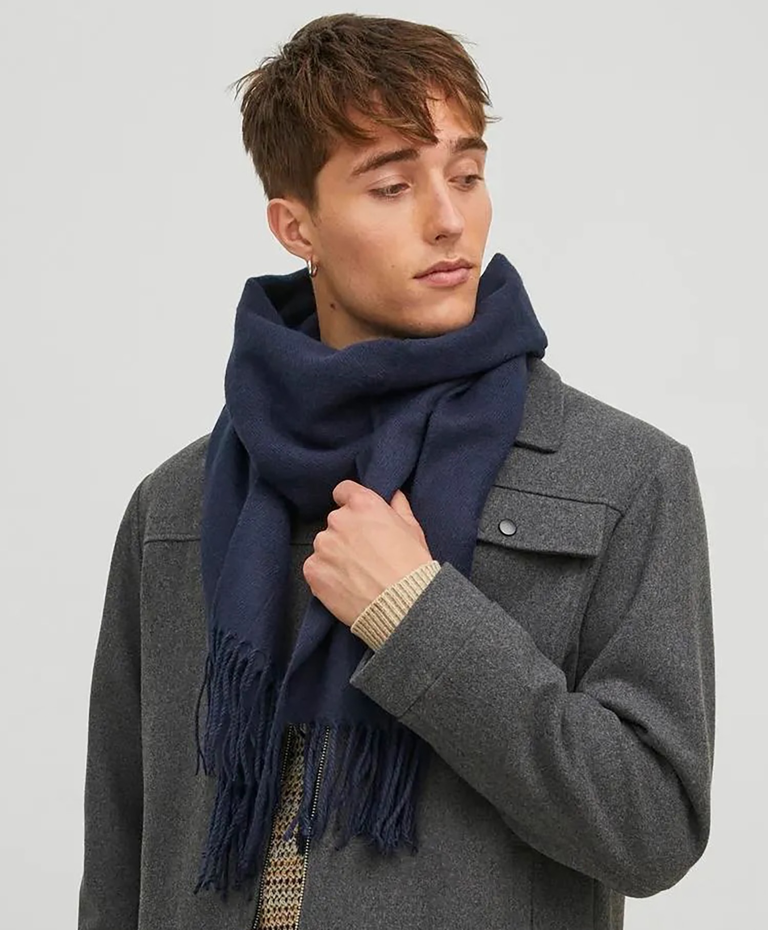 Jack&Jones Solid Woven Scarf