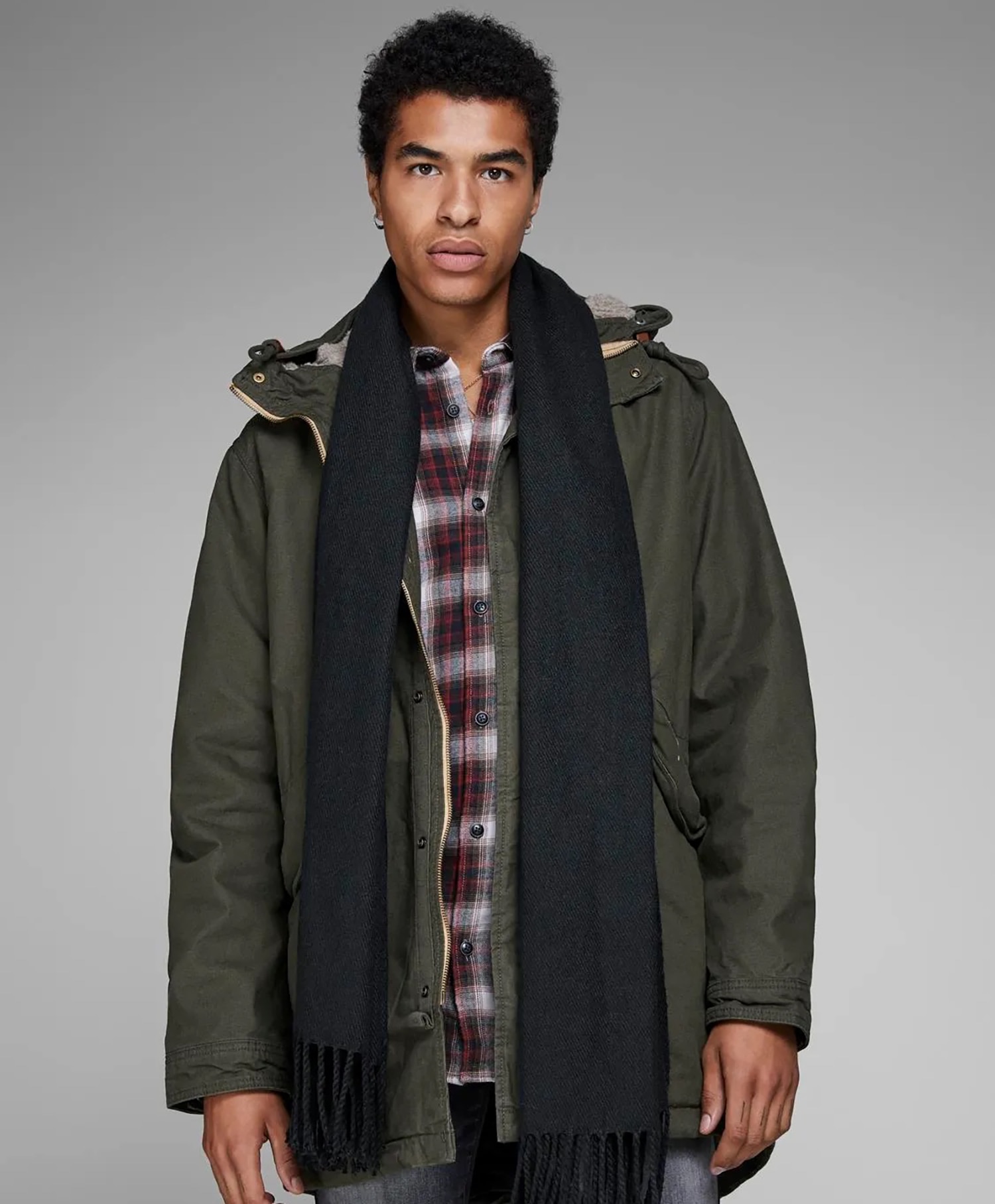 Jack&Jones Solid Woven Scarf