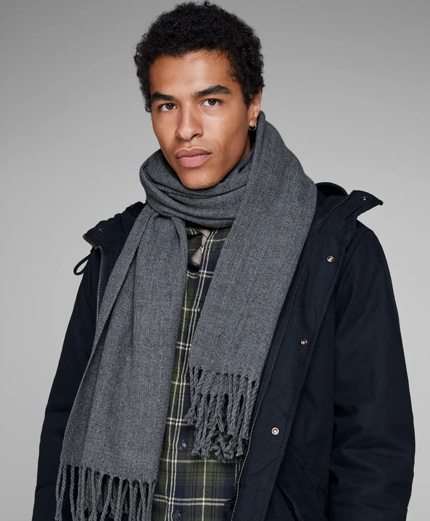 Jack&Jones Solid Woven Scarf