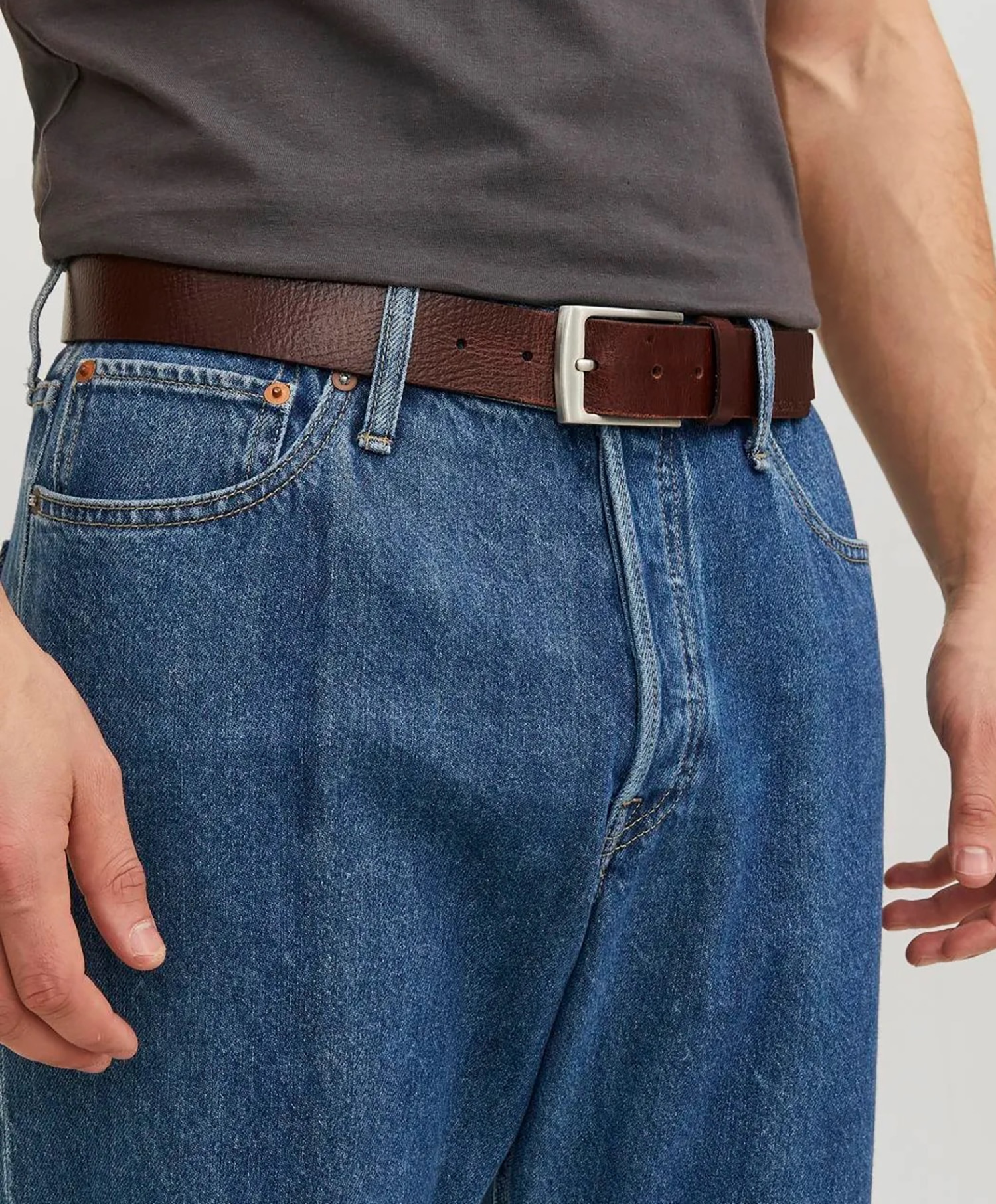 Jack&Jones Stockholm Leather Belt