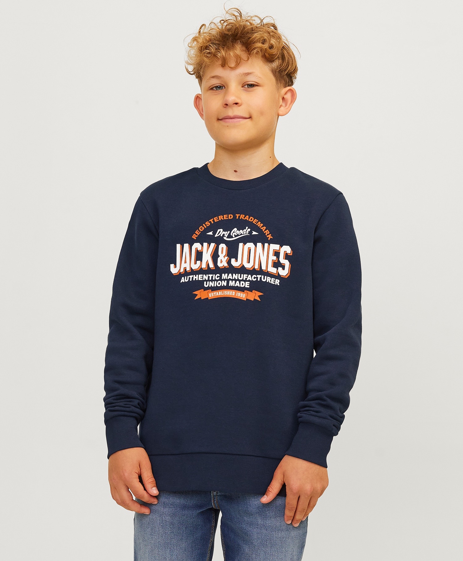 Jack&Jones Jr Logo Sweat Crew